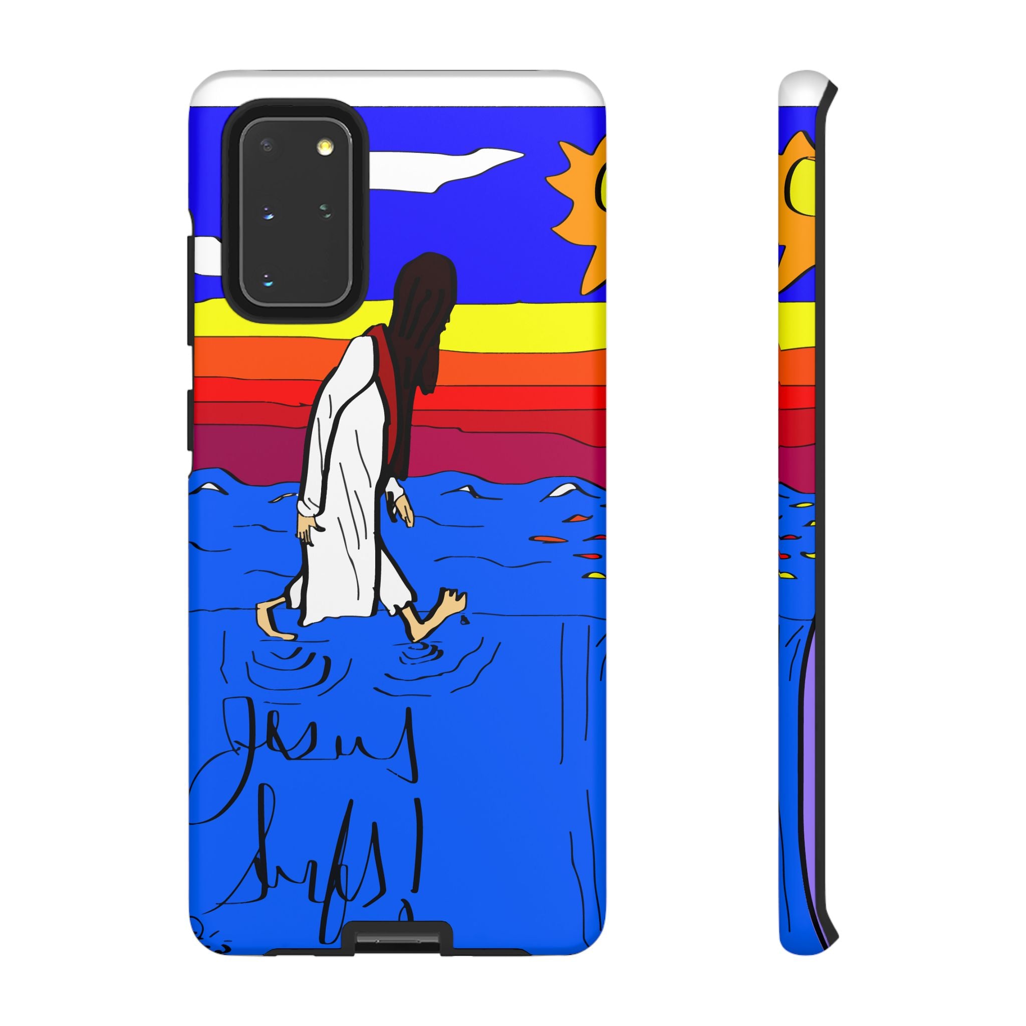 Jesus Surfs “Walks On Water” Tough Cases