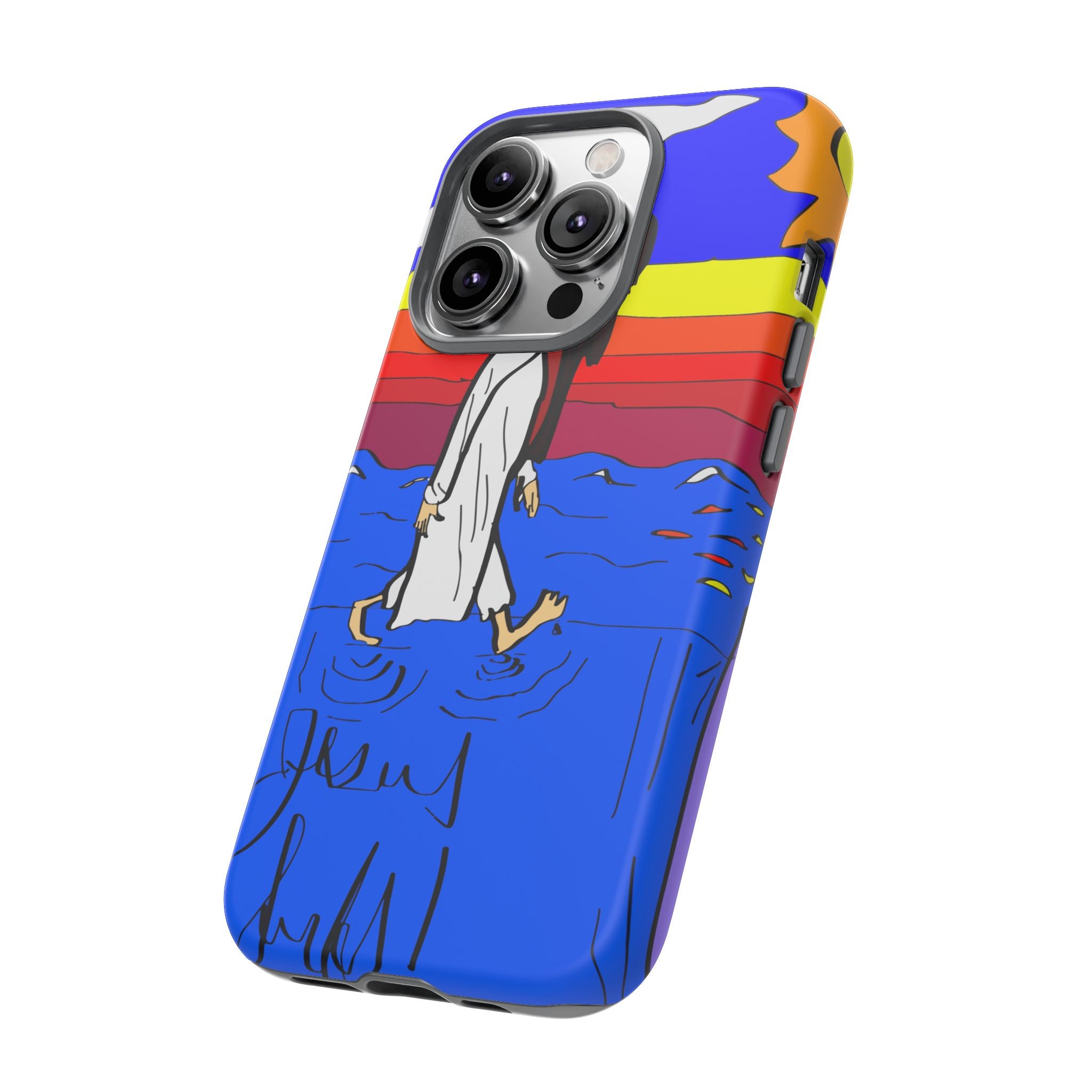 Jesus Surfs “Walks On Water” Tough Cases