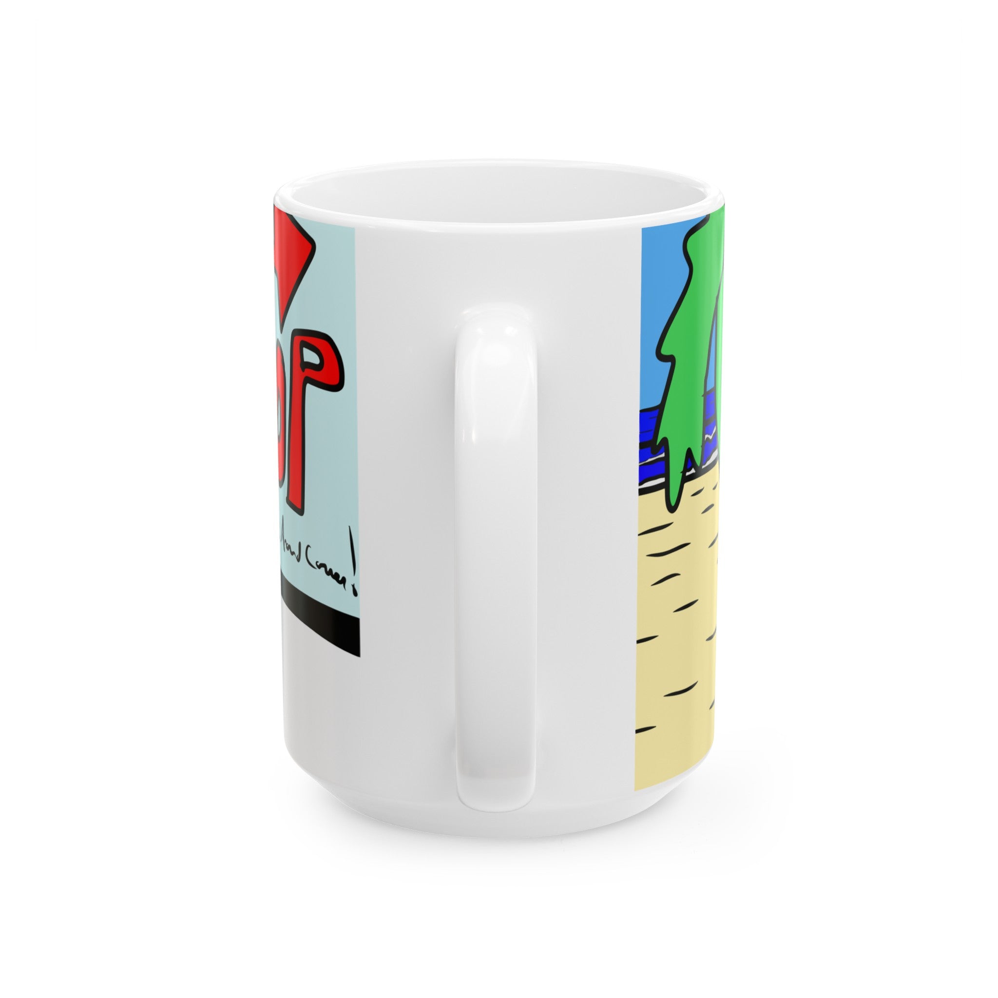 Old Dogs New Tricks - Rufus Ceramic Mug, (11oz, 15oz)