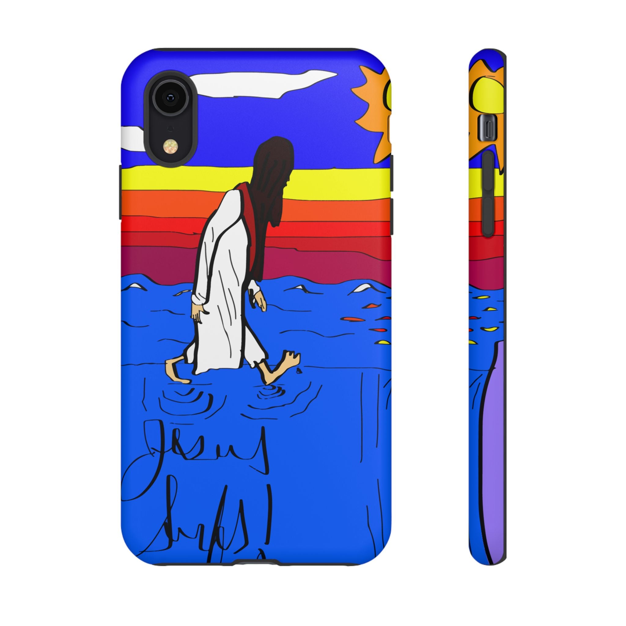 Jesus Surfs “Walks On Water” Tough Cases