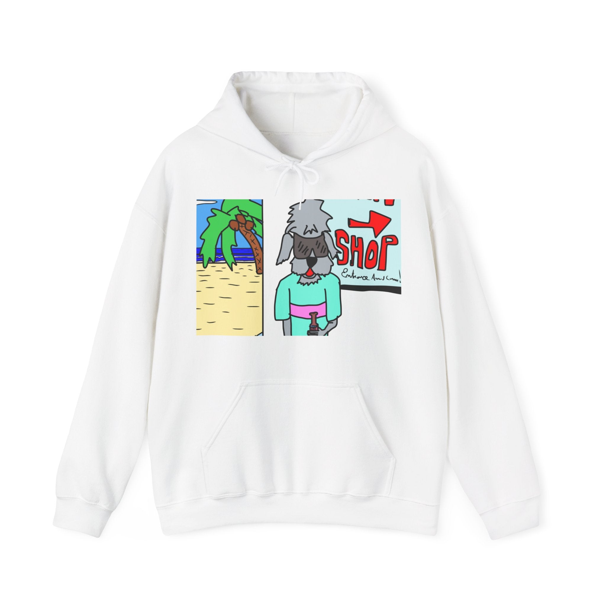 Old Dogs New Tricks - Rufus Unisex Heavy Blend™ Hooded Sweatshirt