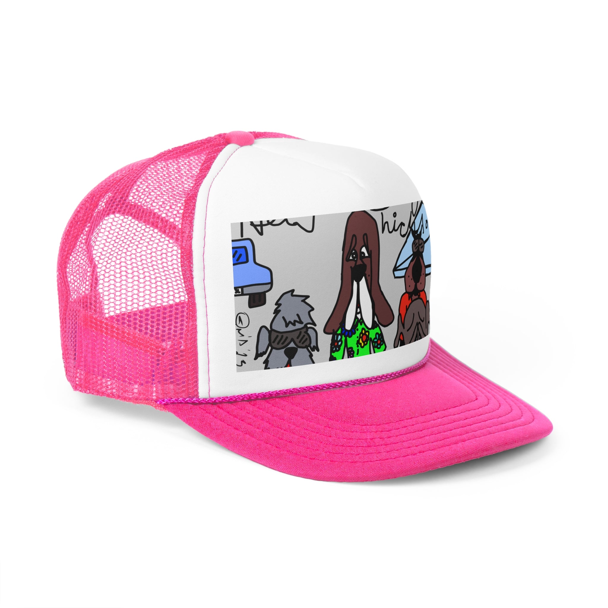 Old Dogs New Tricks Trucker Caps