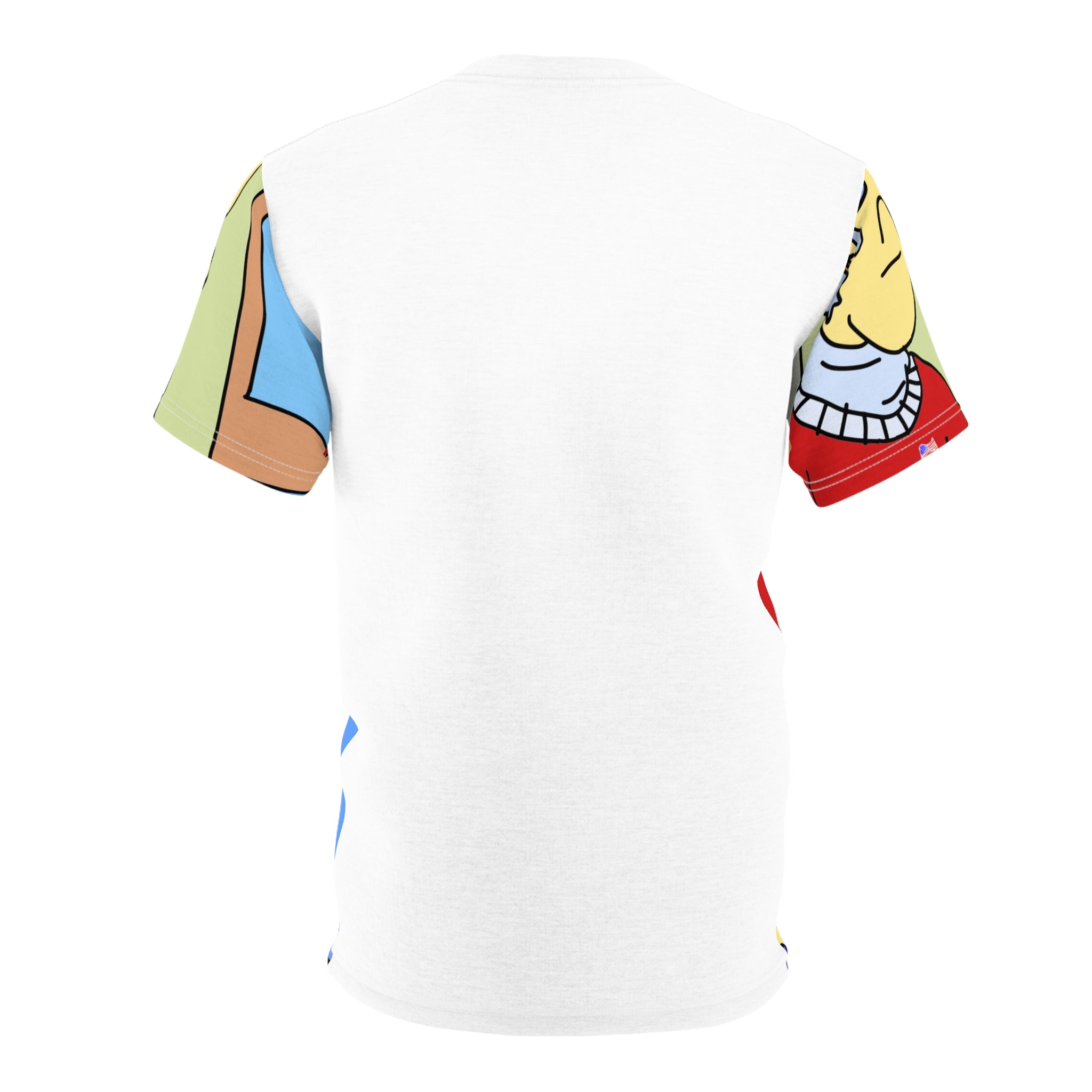 Time Traveling Bookstore George Unisex Cut & Sew Tee (AOP)