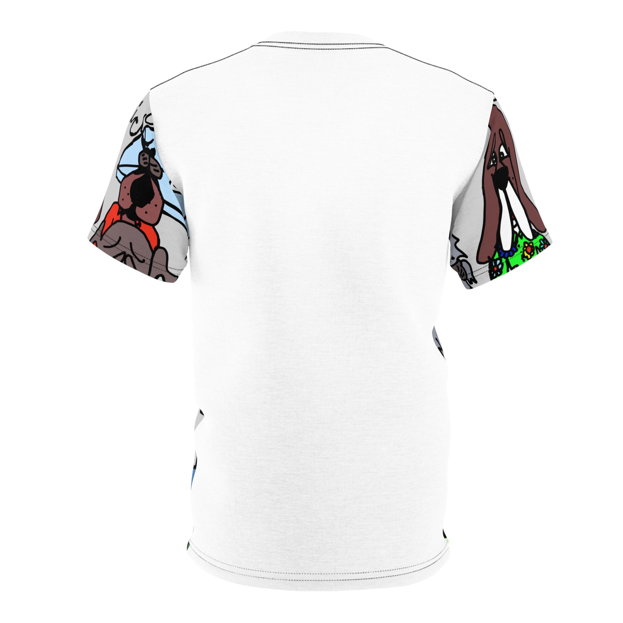 Old Dogs New Tricks Unisex Cut & Sew Tee (AOP)