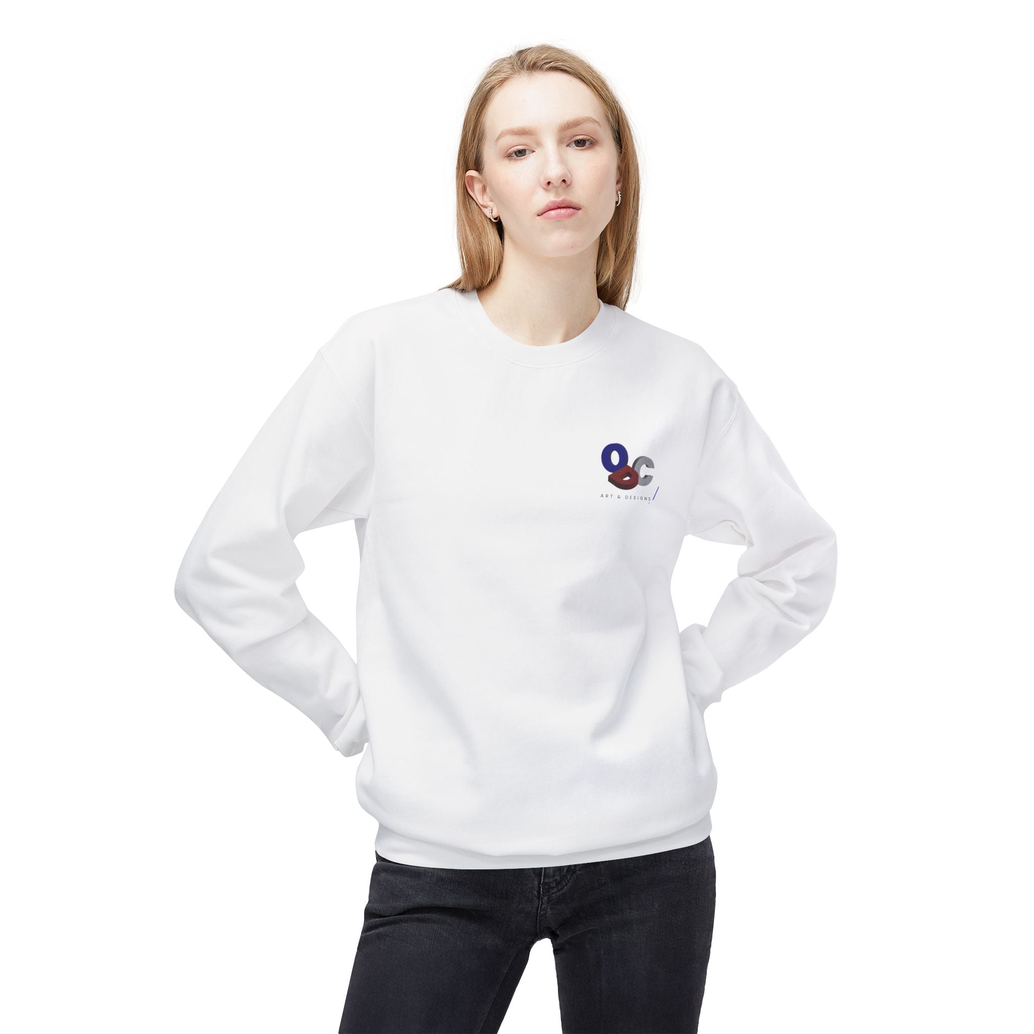 Snowy Peaks - Unisex Midweight Softstyle Fleece Crewneck Sweatshirt