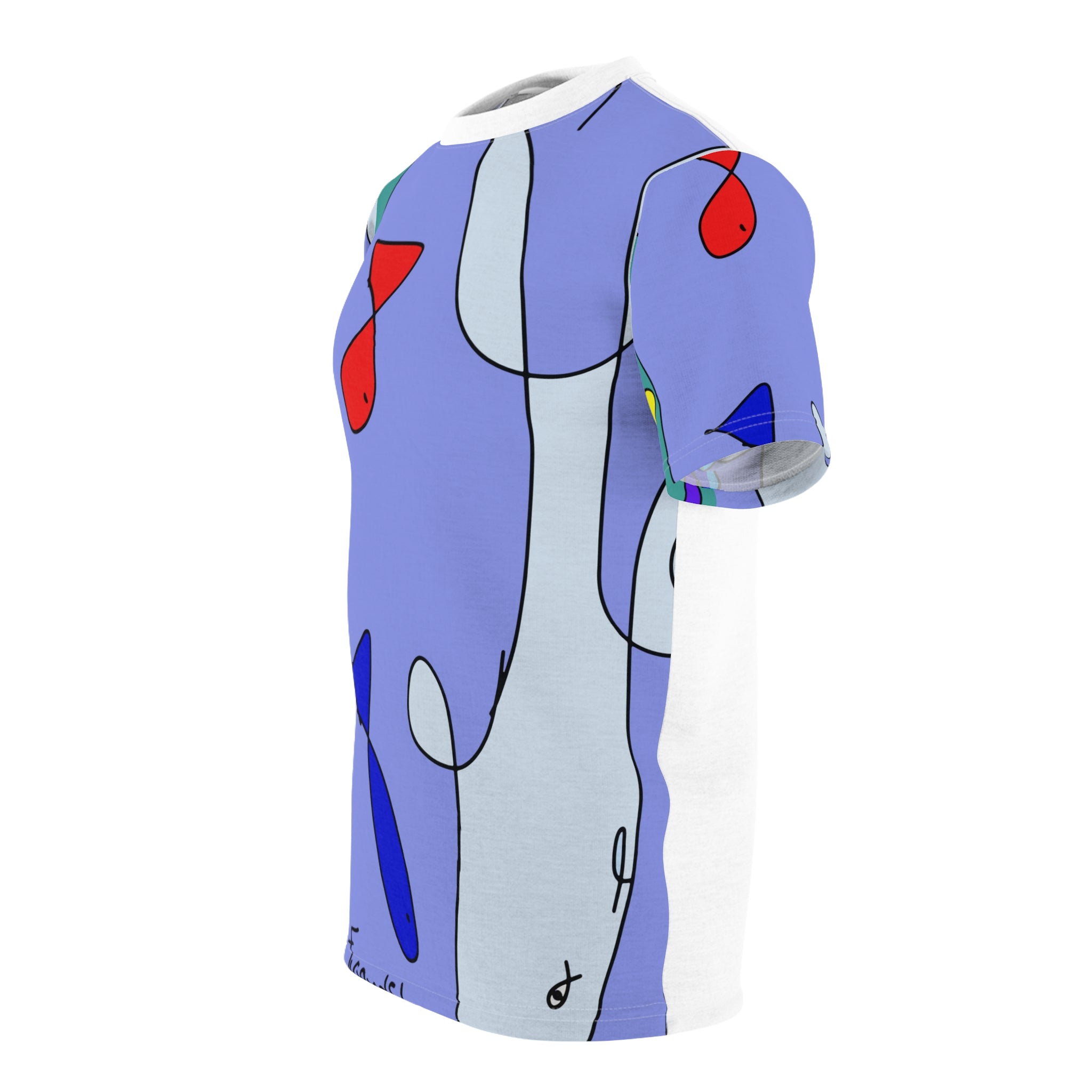 Dolphin & Friends Unisex Cut & Sew Tee (AOP)