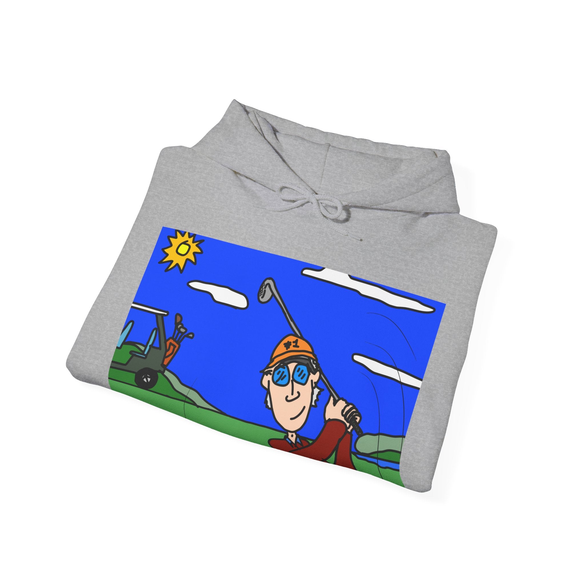 Hole In 1 Unisex Heavy Blend™ Hooded Sweatshirt