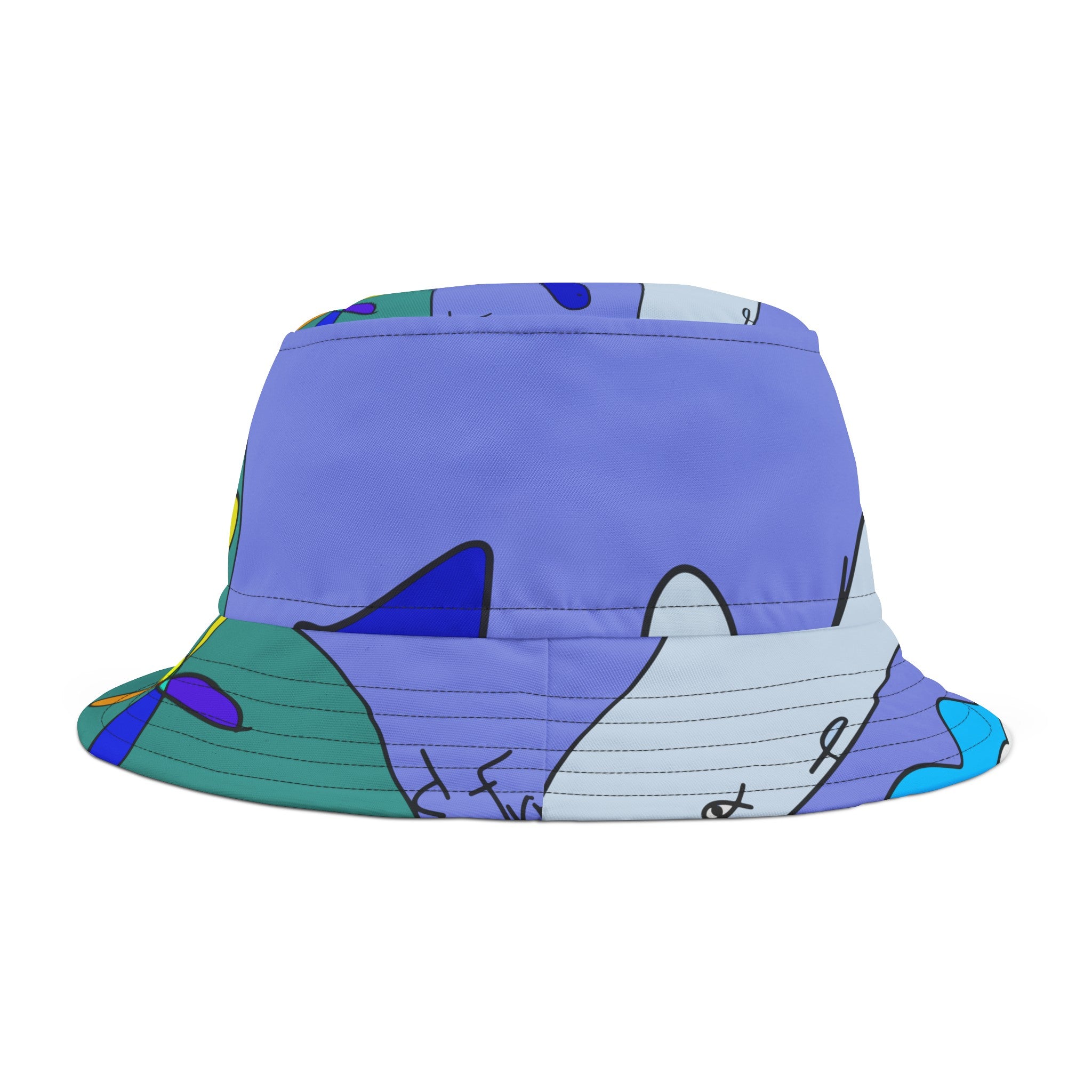 Dolphin & Friends Bucket Hat (AOP)