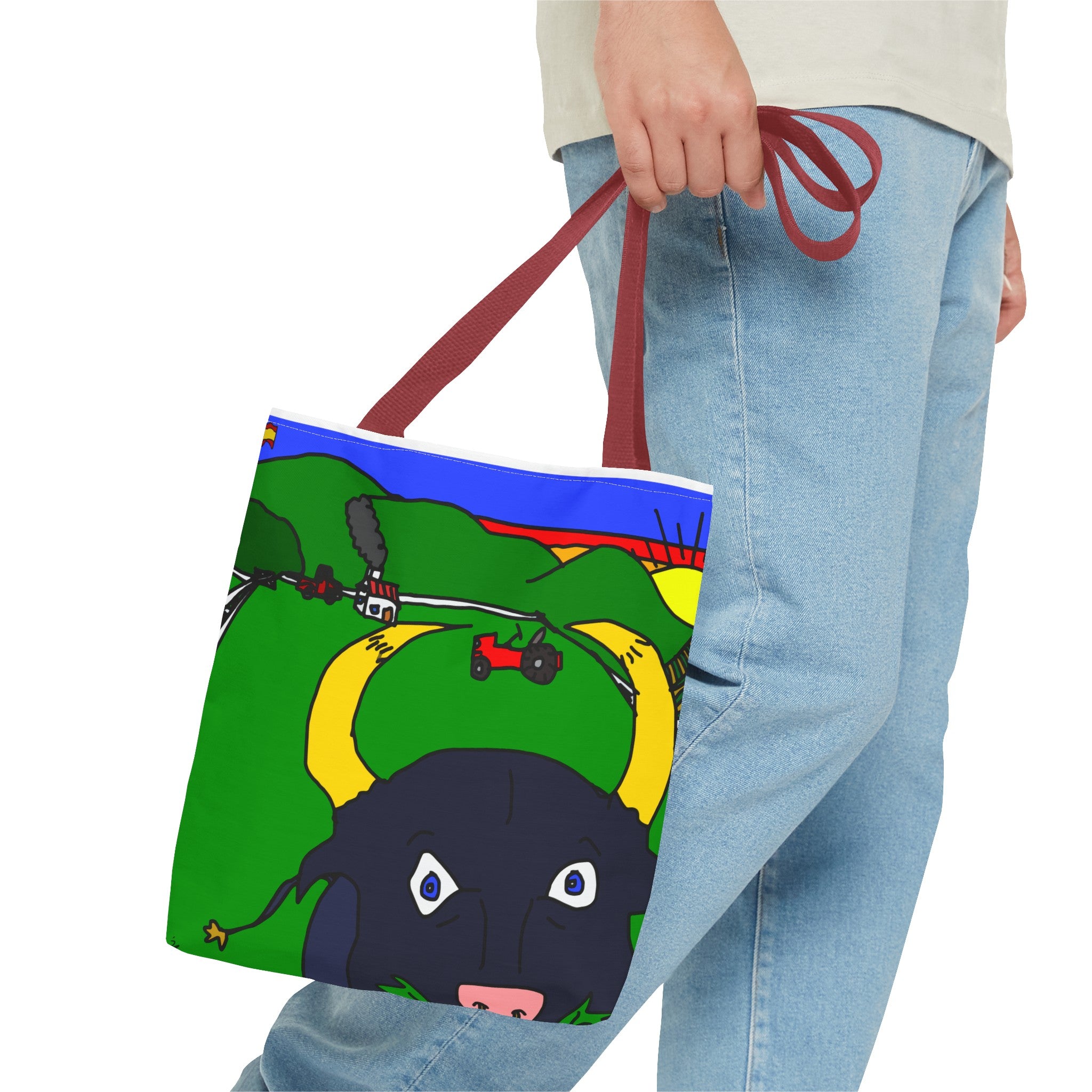 Hello Toro Tote Bag (AOP)