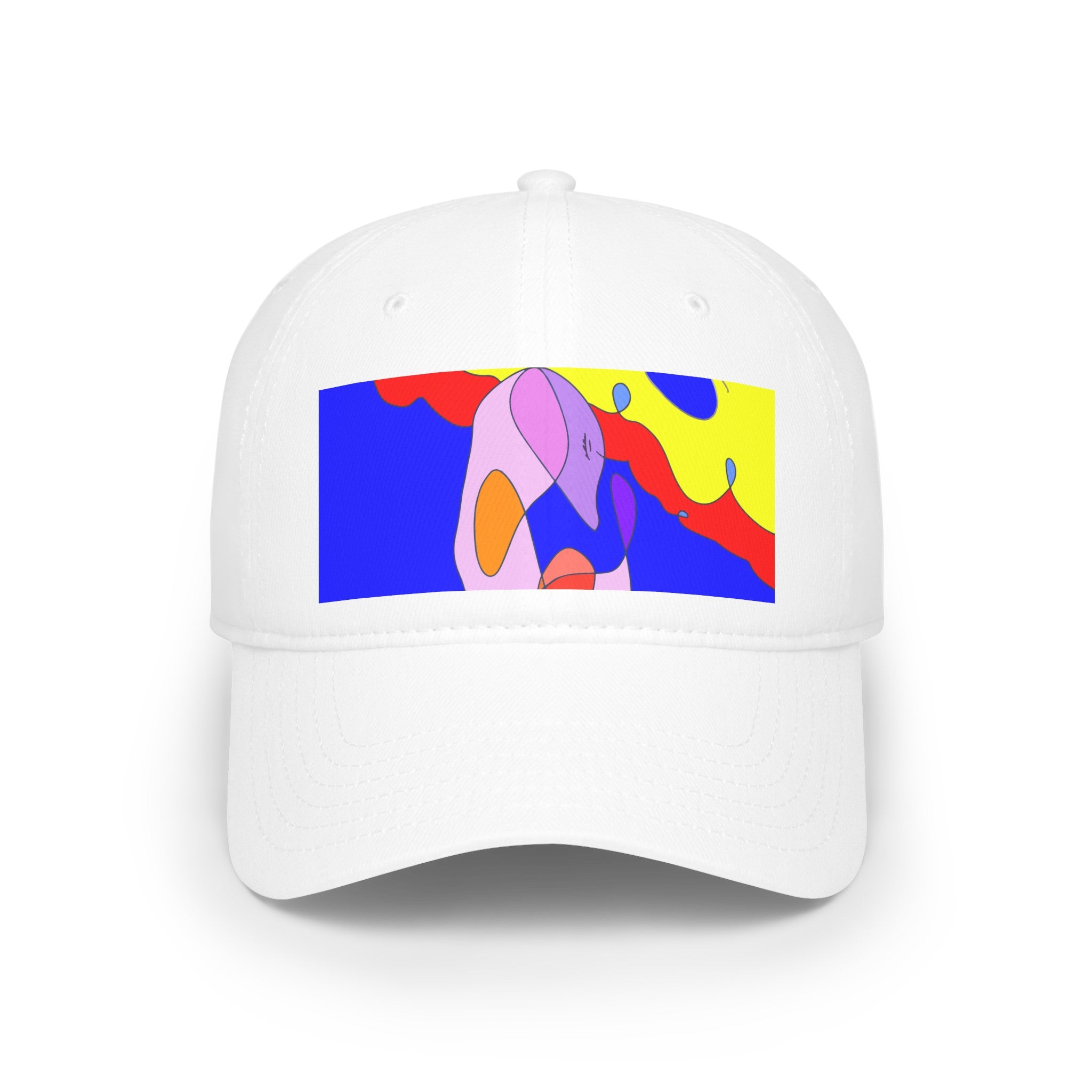 Pink Swan Low Profile Baseball Cap