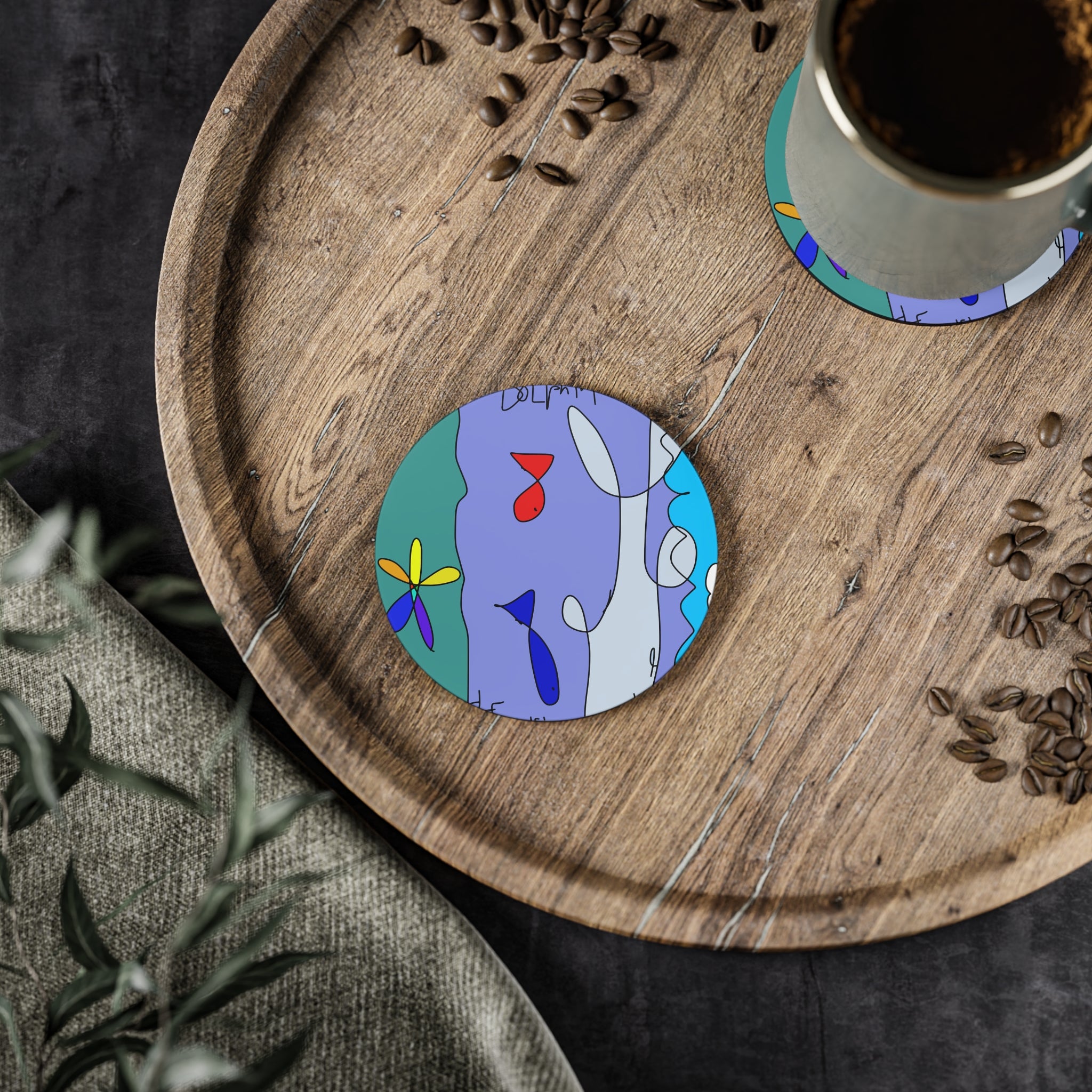 Dolphin & Friends Coasters