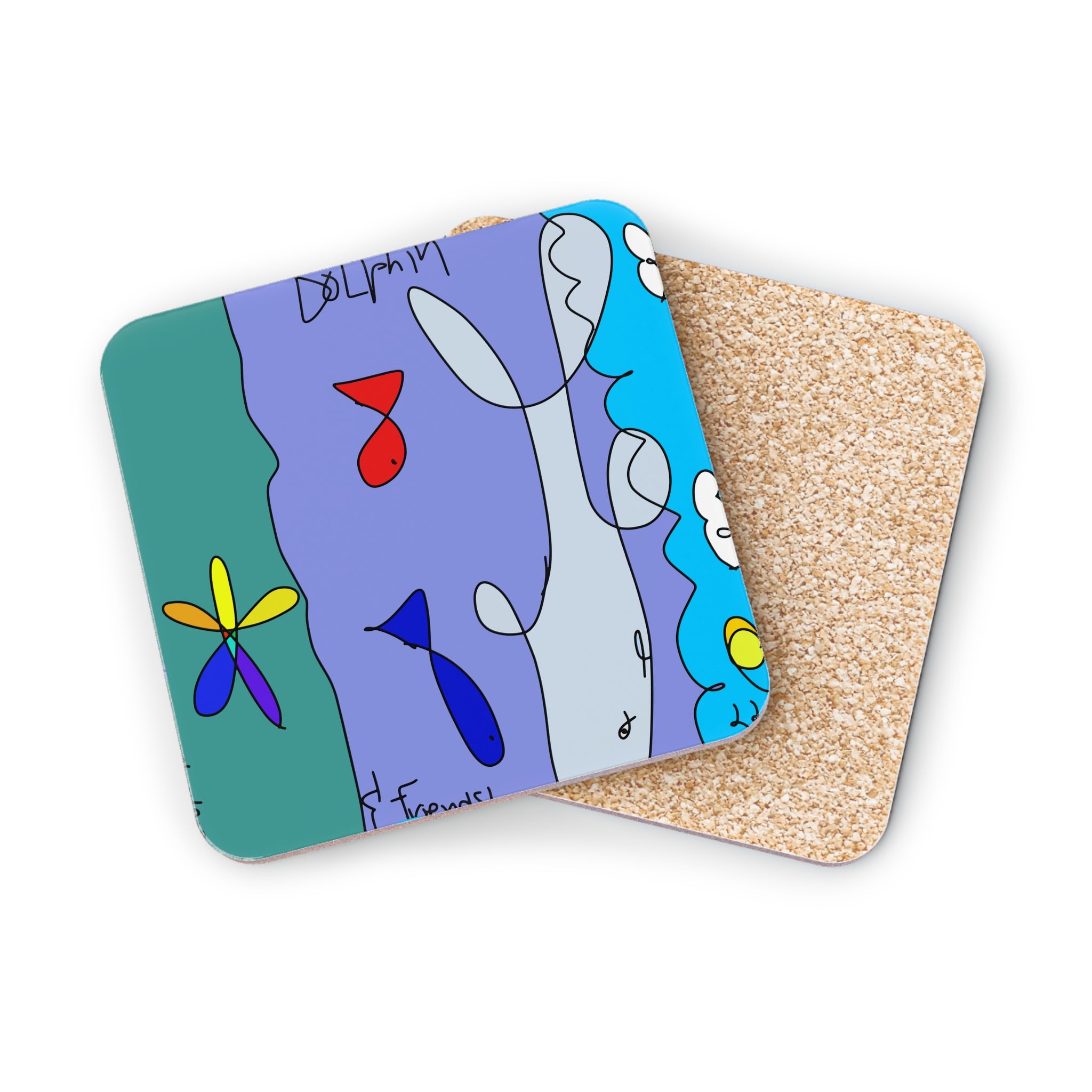 Dolphin & Friends Coasters