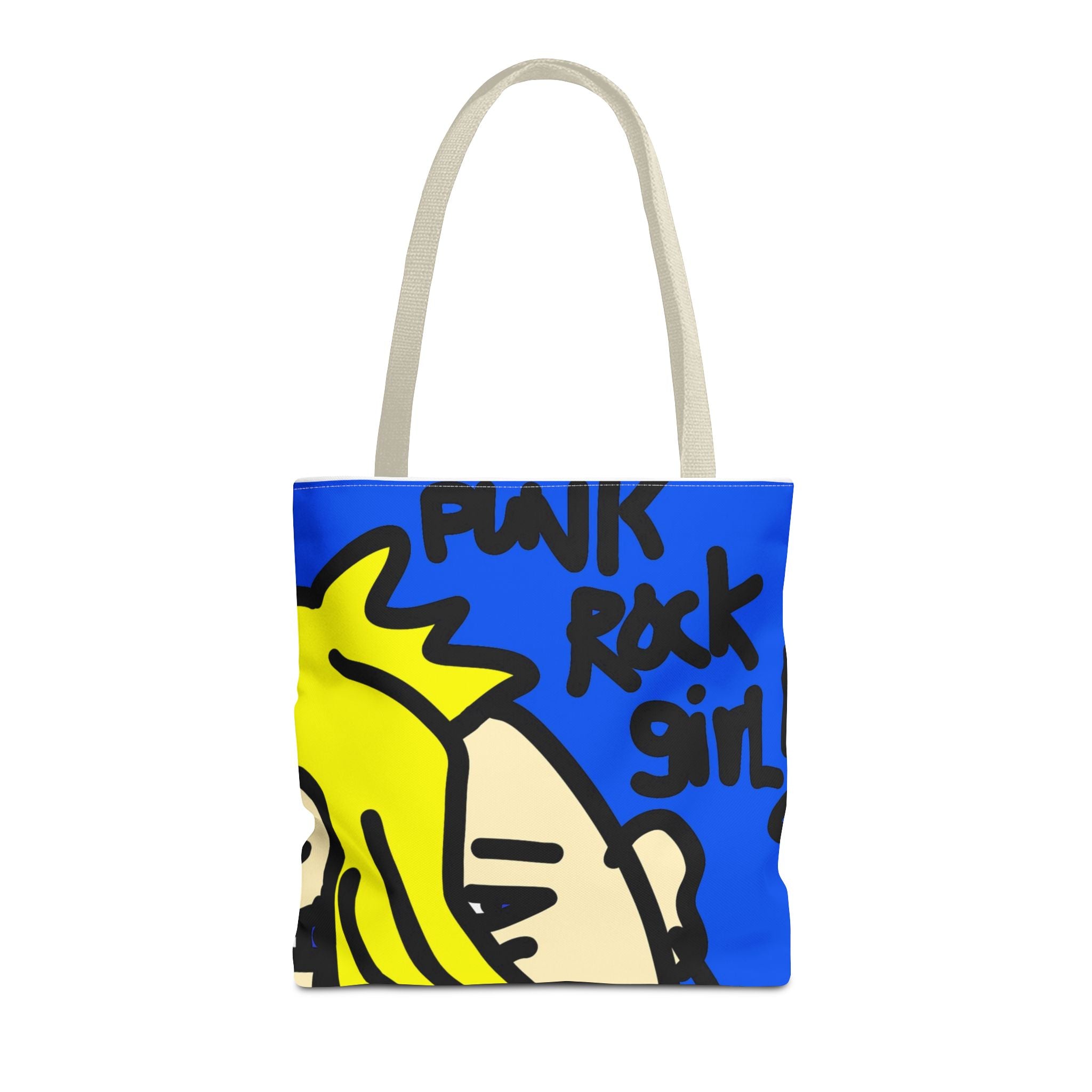 80’s Punk Rock Girl - Tote Bag (AOP)