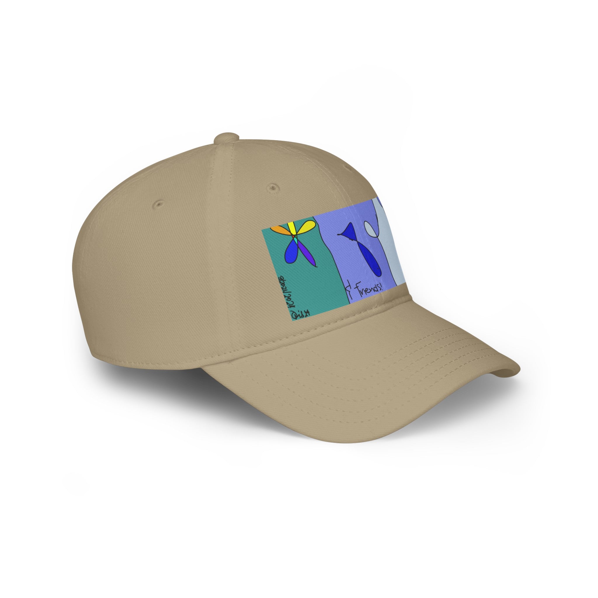 Dolphin & Friends Low Profile Baseball Cap