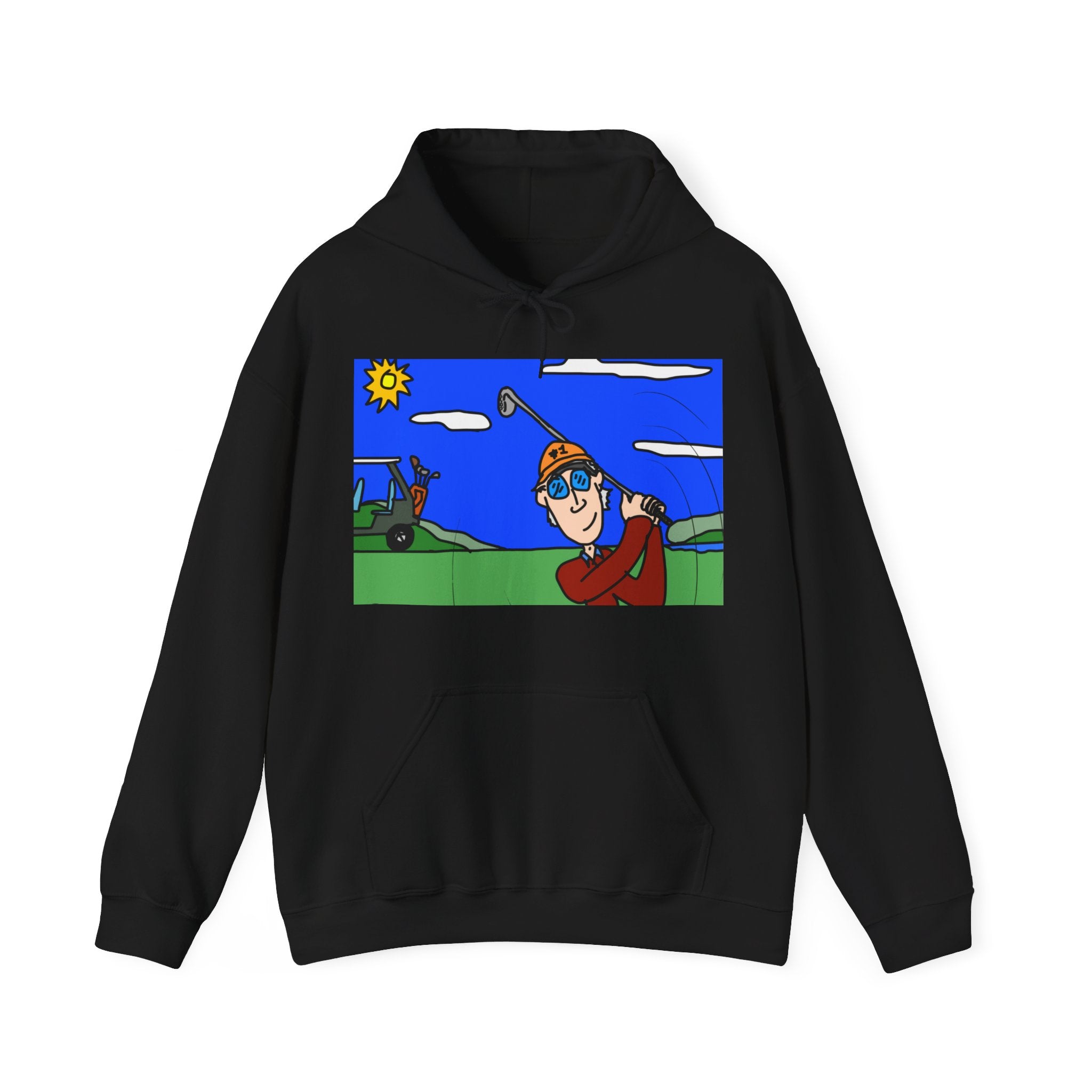Hole In 1 Unisex Heavy Blend™ Hooded Sweatshirt