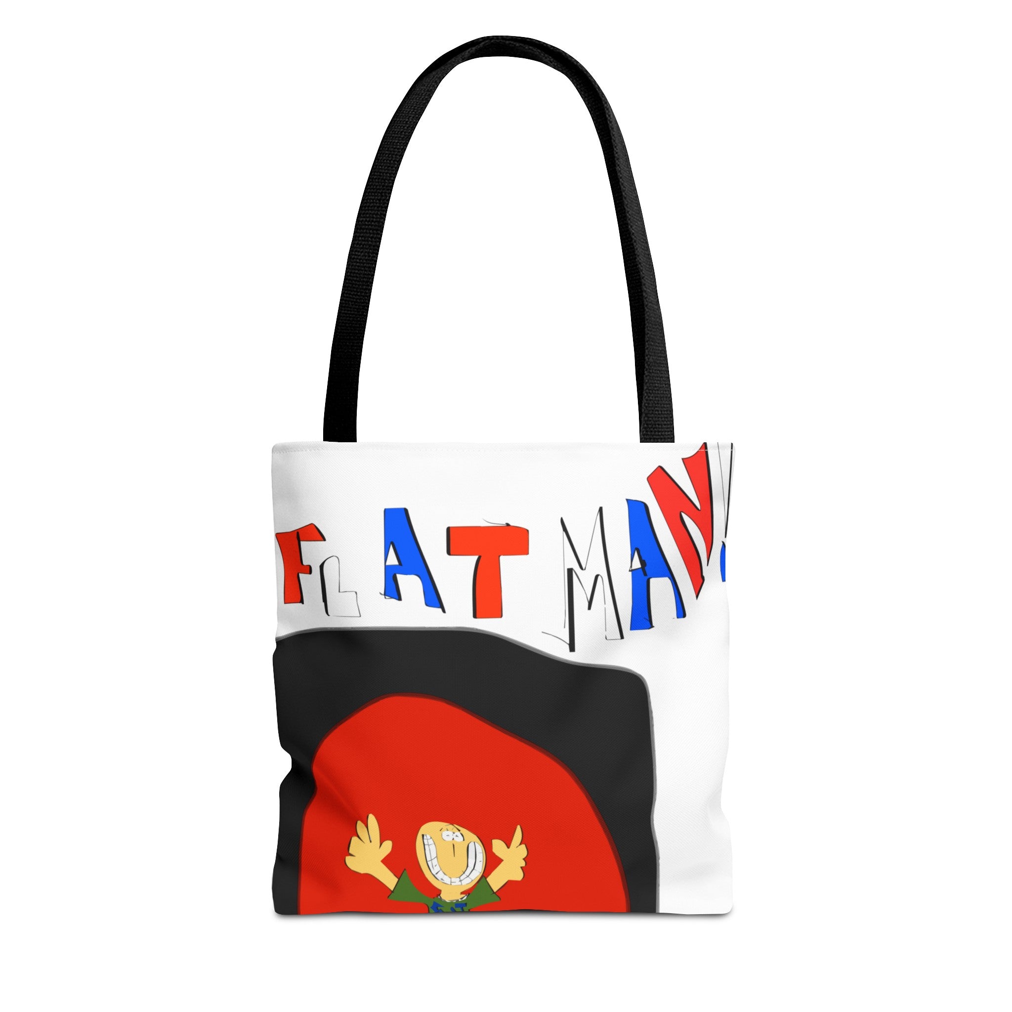 Flat Man Tote Bag (AOP)