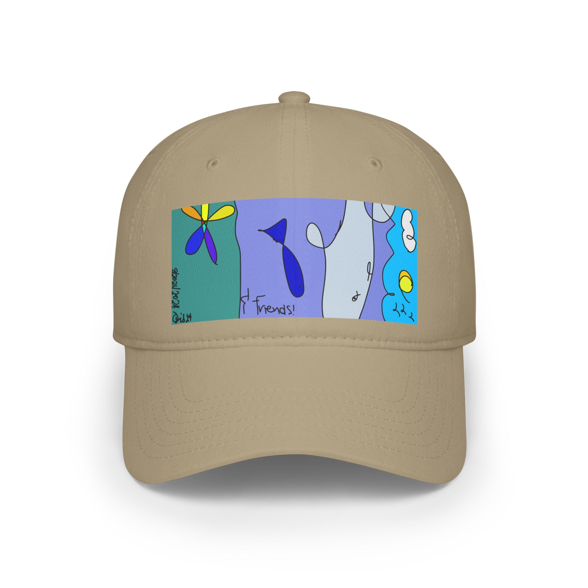 Dolphin & Friends Low Profile Baseball Cap