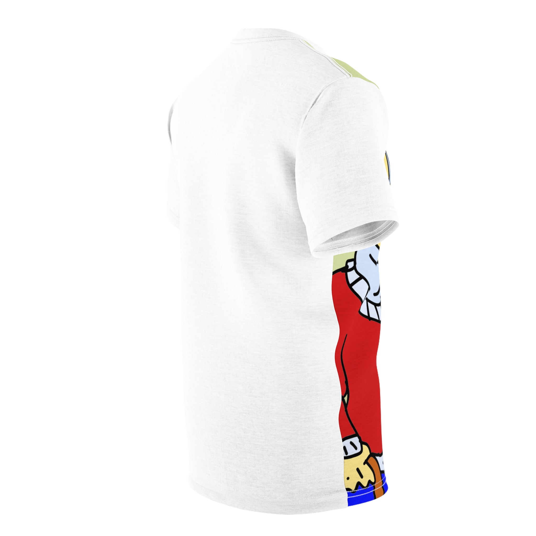 Time Traveling Bookstore George Unisex Cut & Sew Tee (AOP)