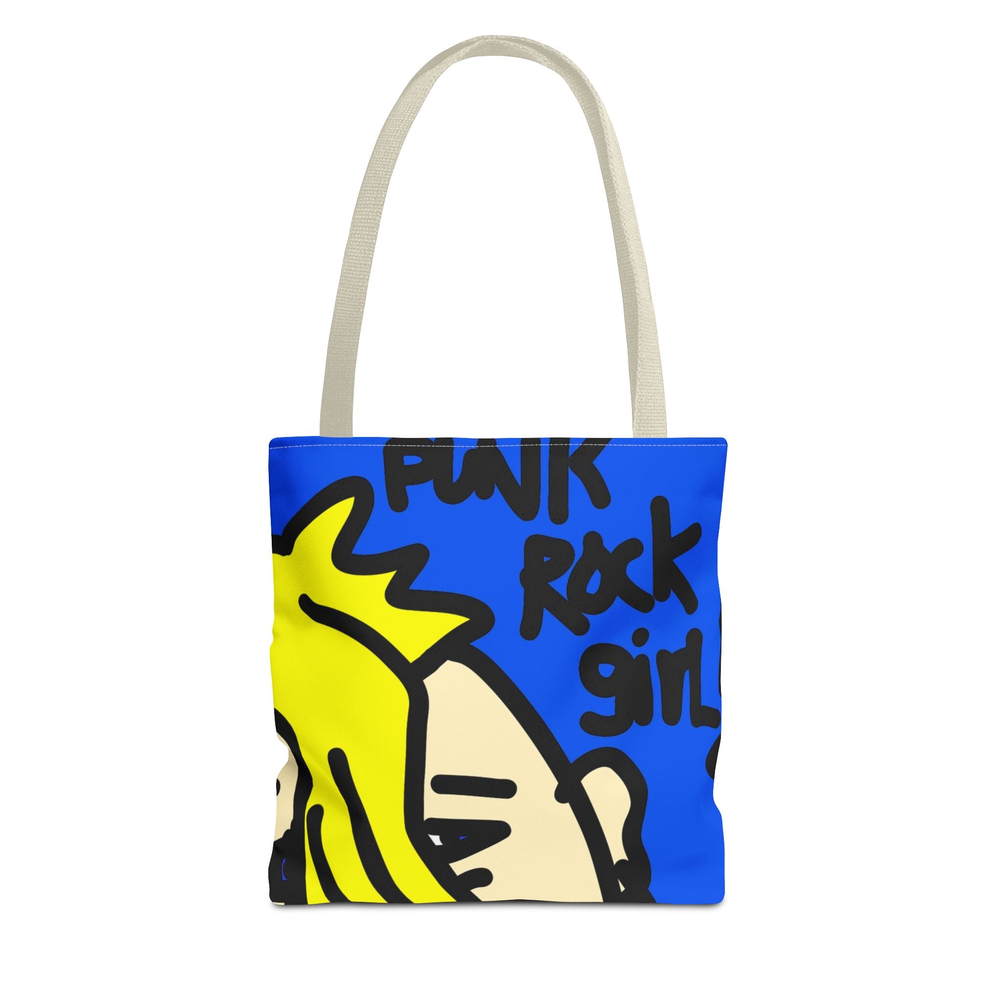 80’s Punk Rock Girl - Tote Bag (AOP)