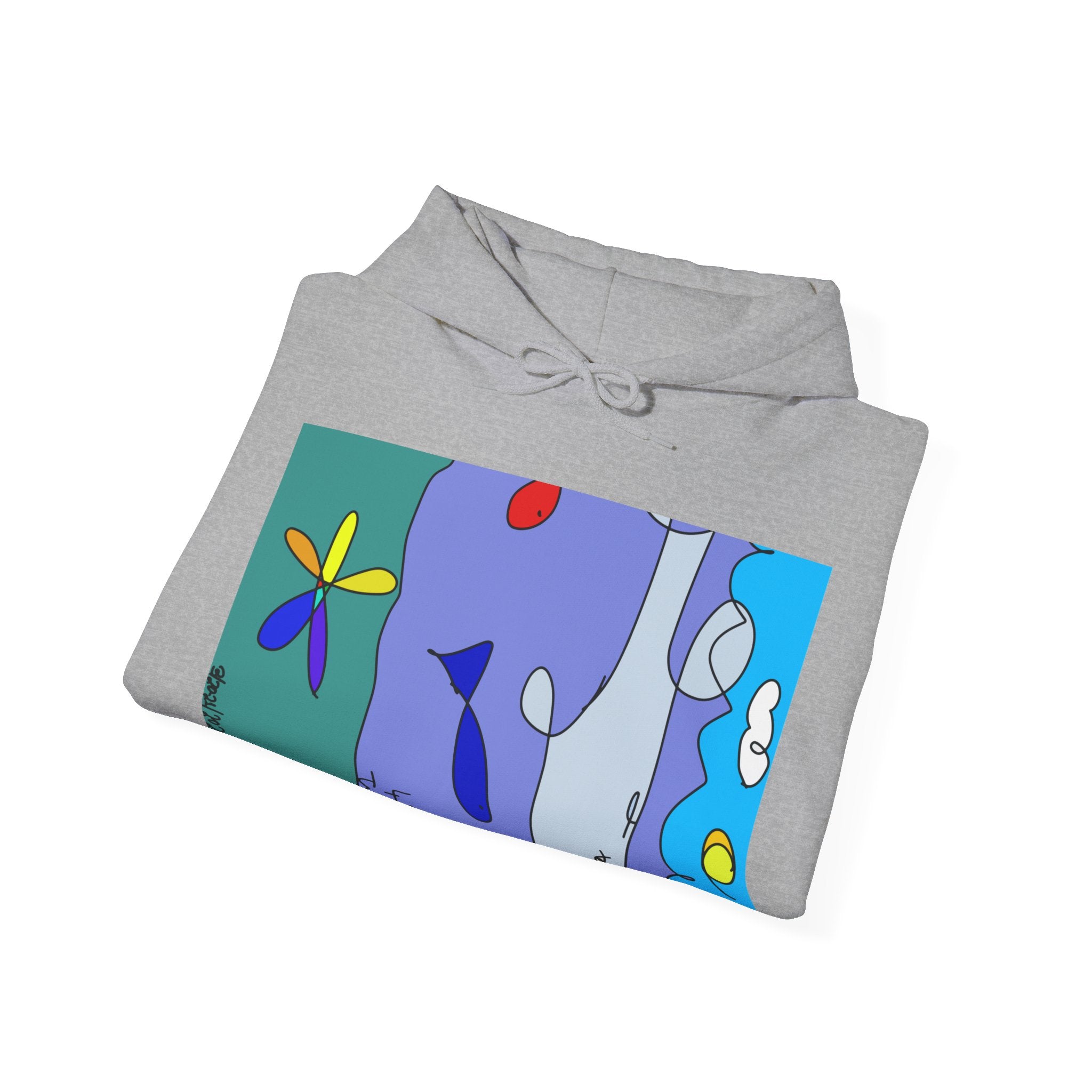 Dolphin & Friends Unisex Heavy Blend™ Hooded Sweatshirt