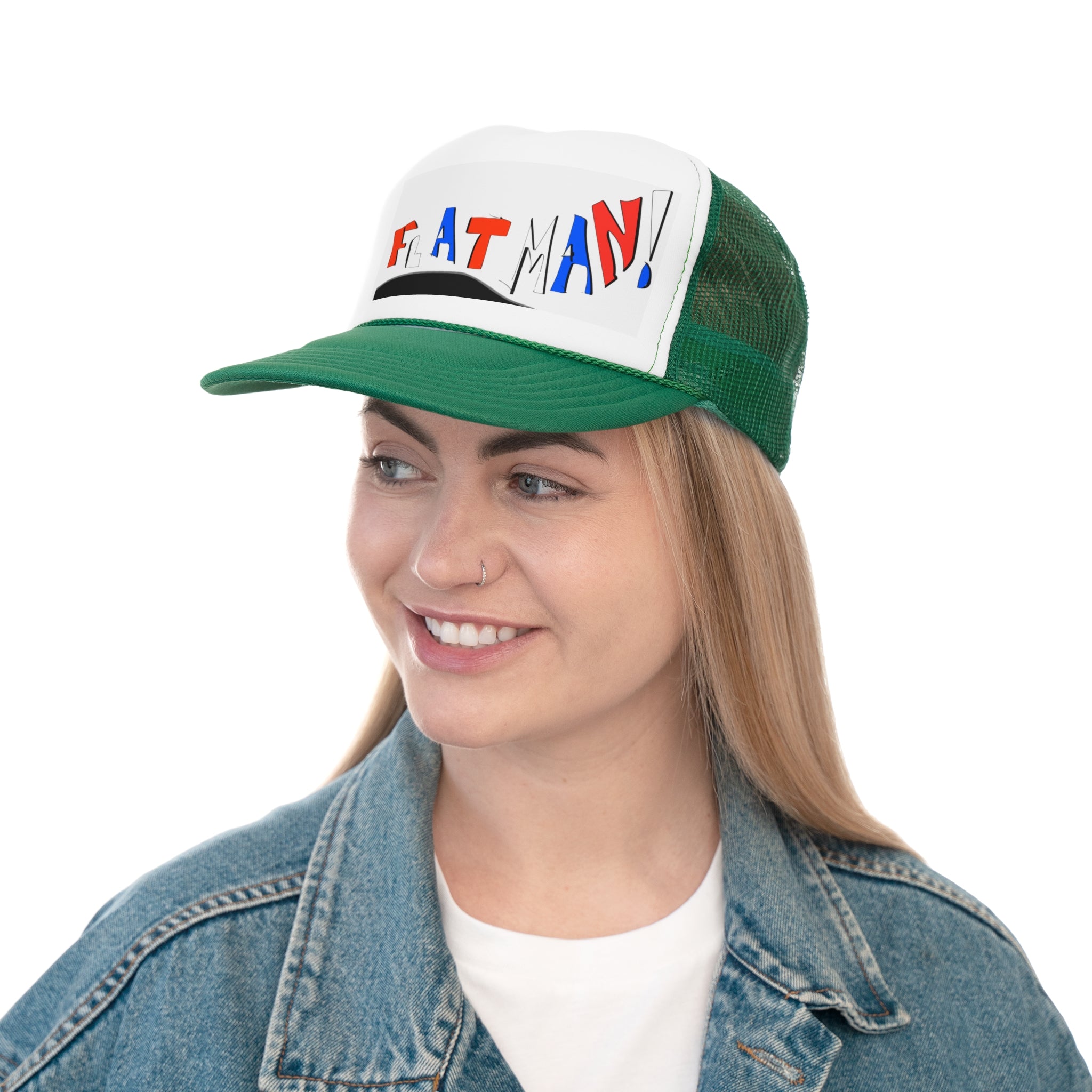 Flat Man Trucker Caps