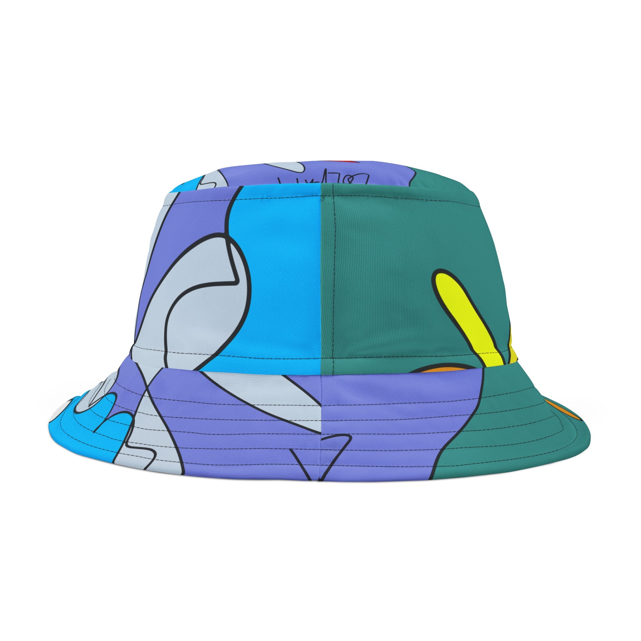 Dolphin & Friends Bucket Hat (AOP)