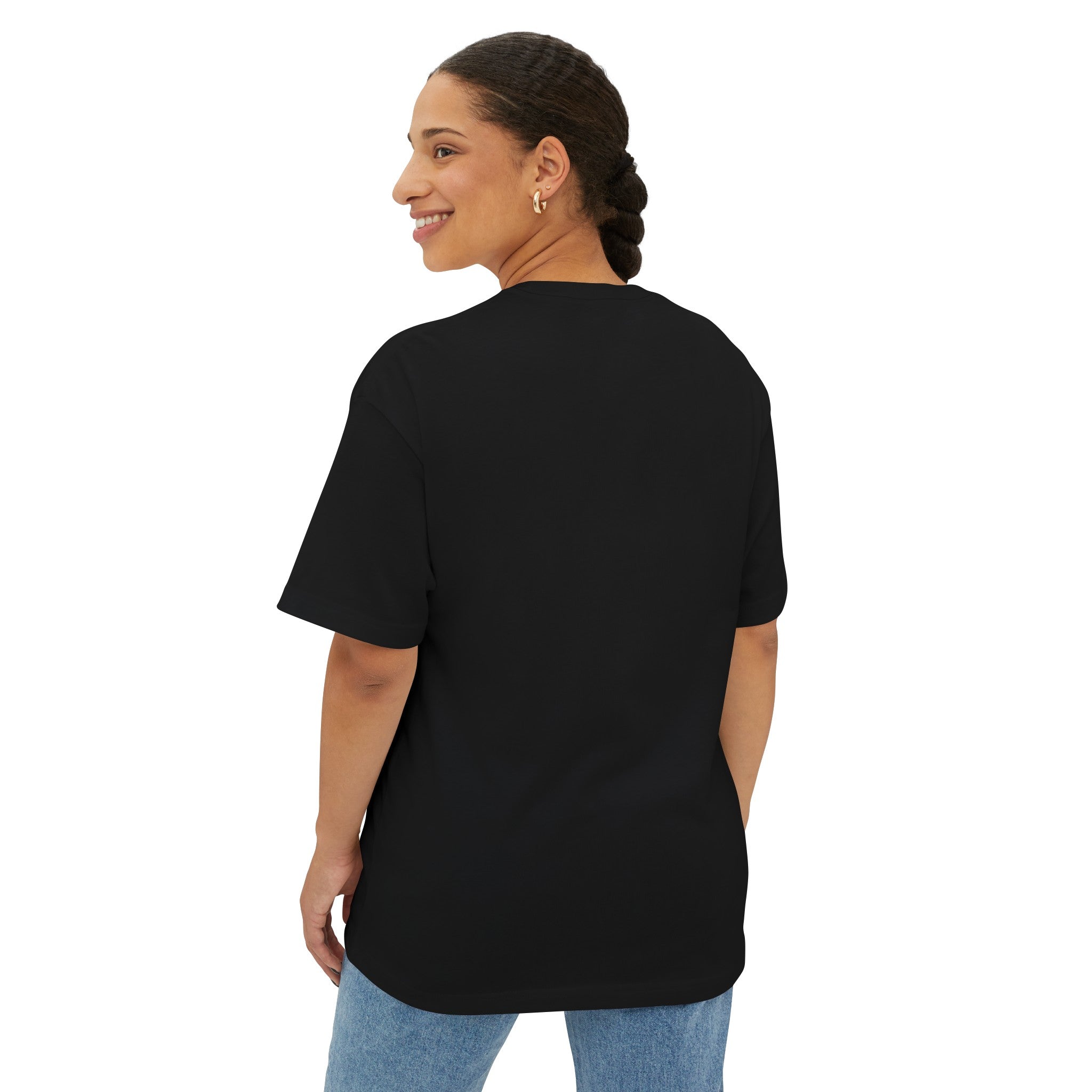 Old Dogs New Tricks - Rufus Unisex Oversized Boxy Tee