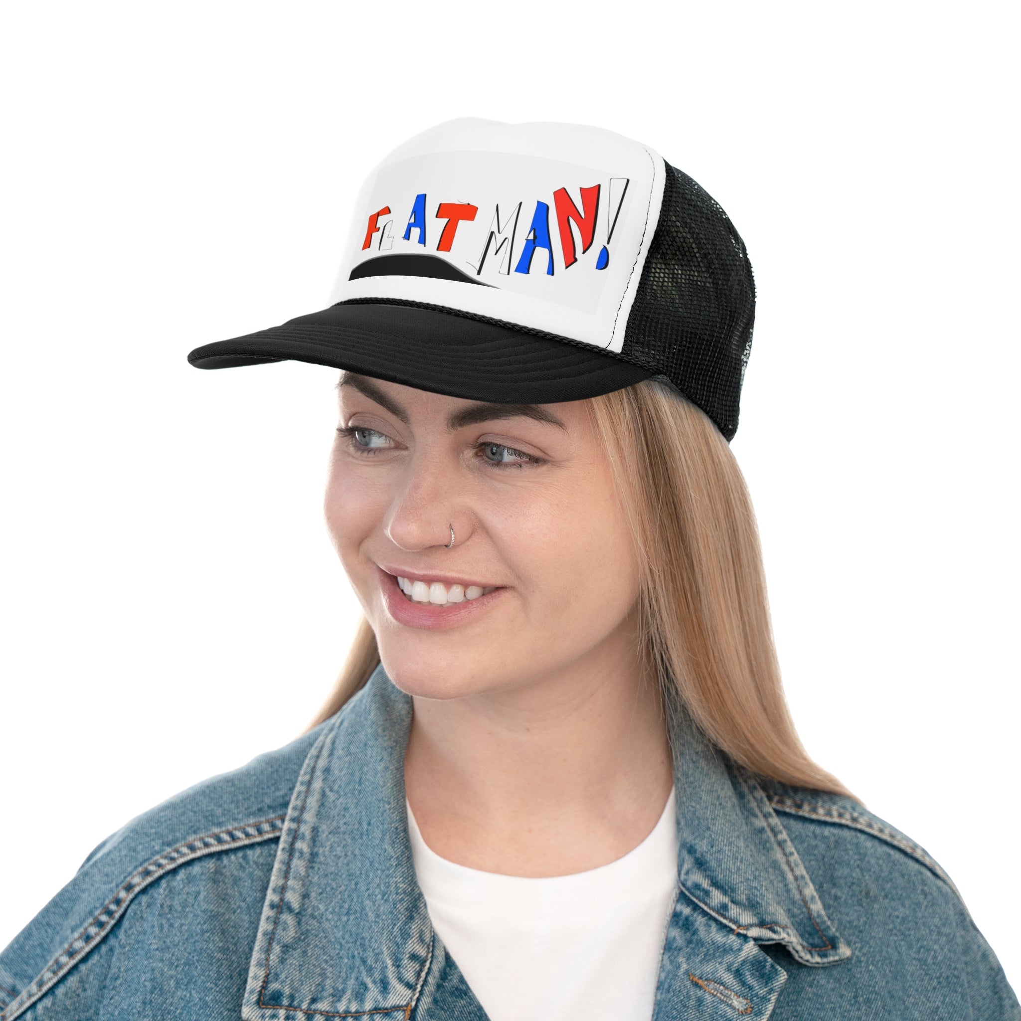 Flat Man Trucker Caps