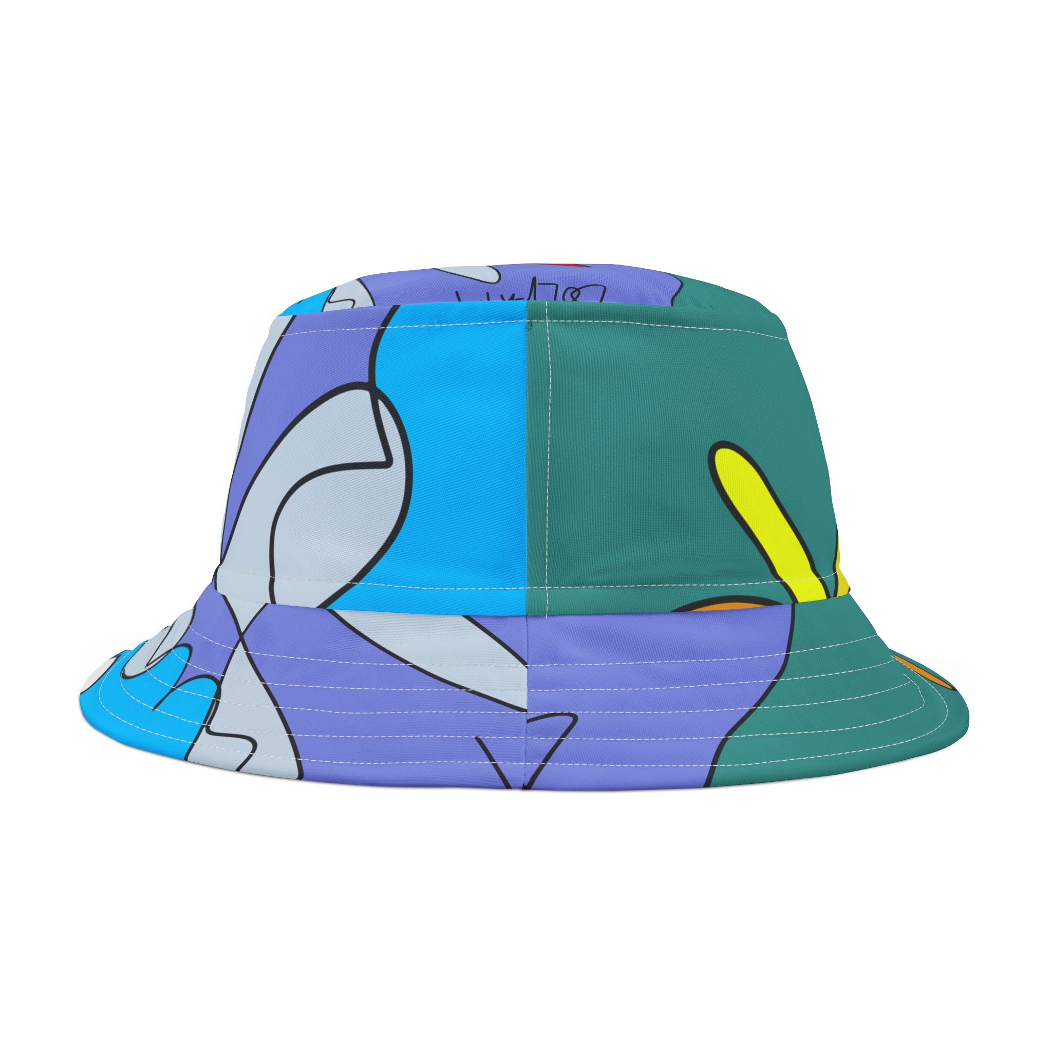 Dolphin & Friends Bucket Hat (AOP)