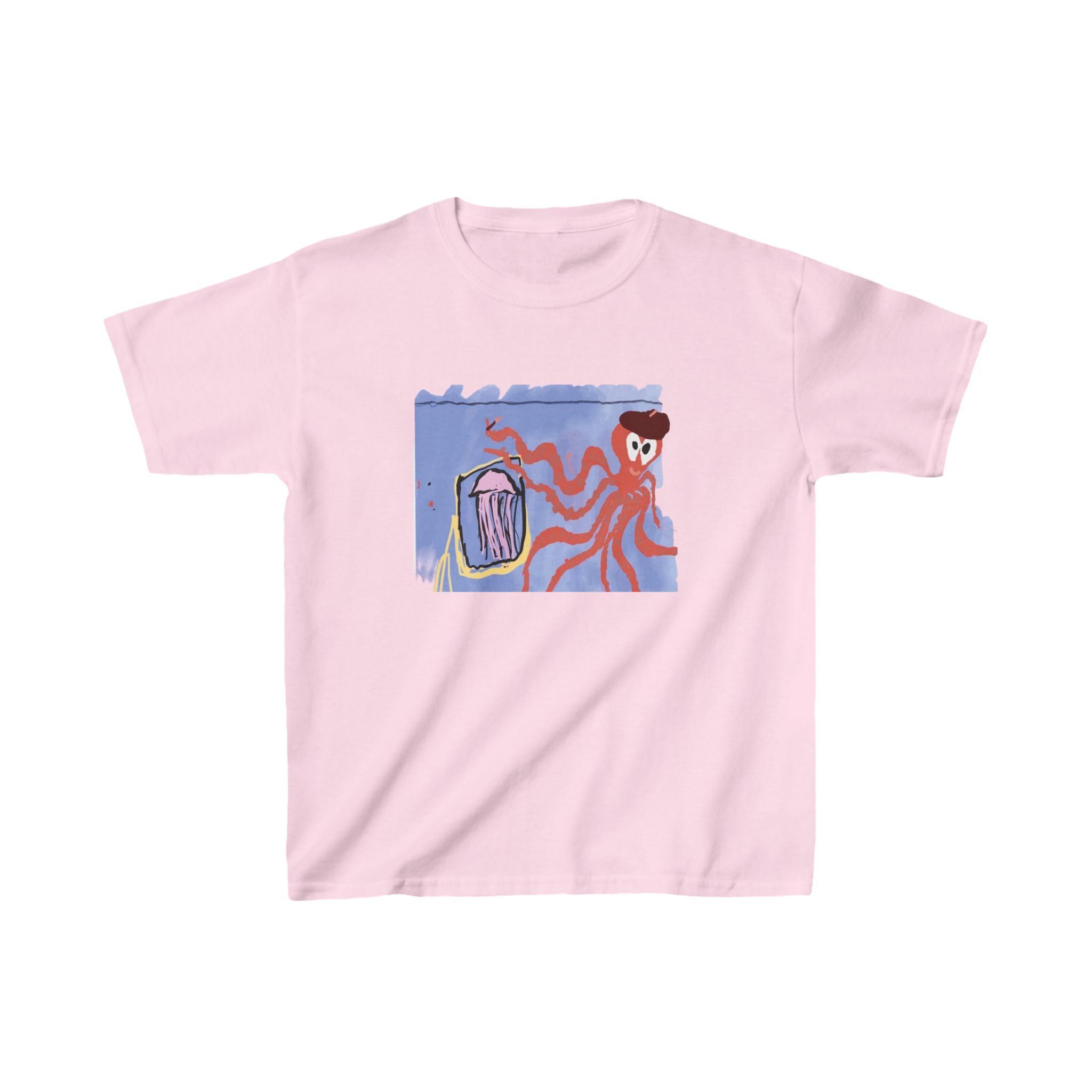 Sky’s Under Sea Masterpiece- Kids Heavy Cotton™ Tee