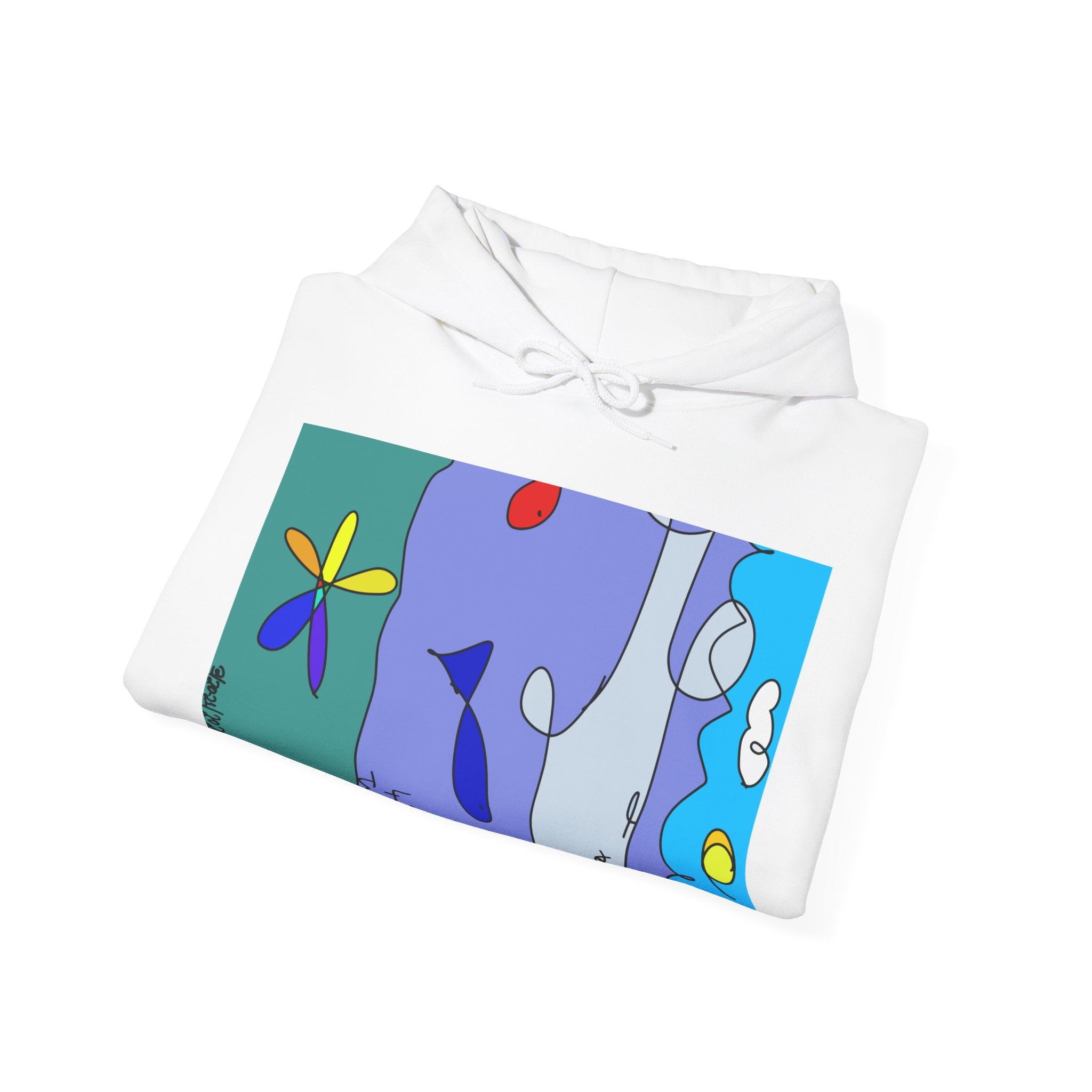 Dolphin & Friends Unisex Heavy Blend™ Hooded Sweatshirt