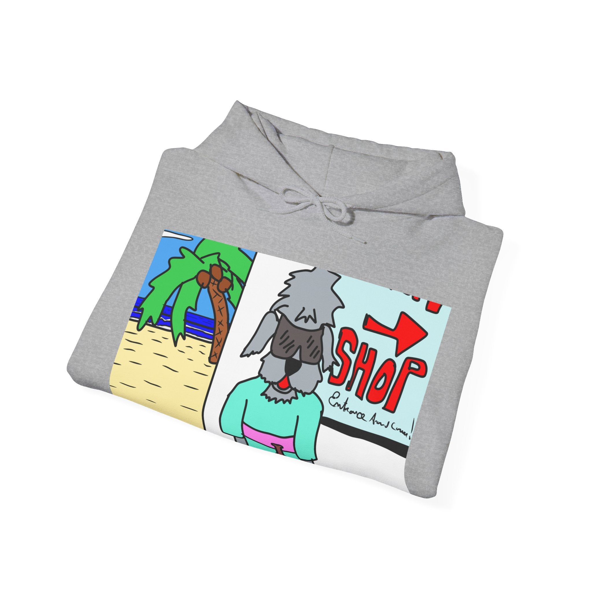 Old Dogs New Tricks - Rufus Unisex Heavy Blend™ Hooded Sweatshirt