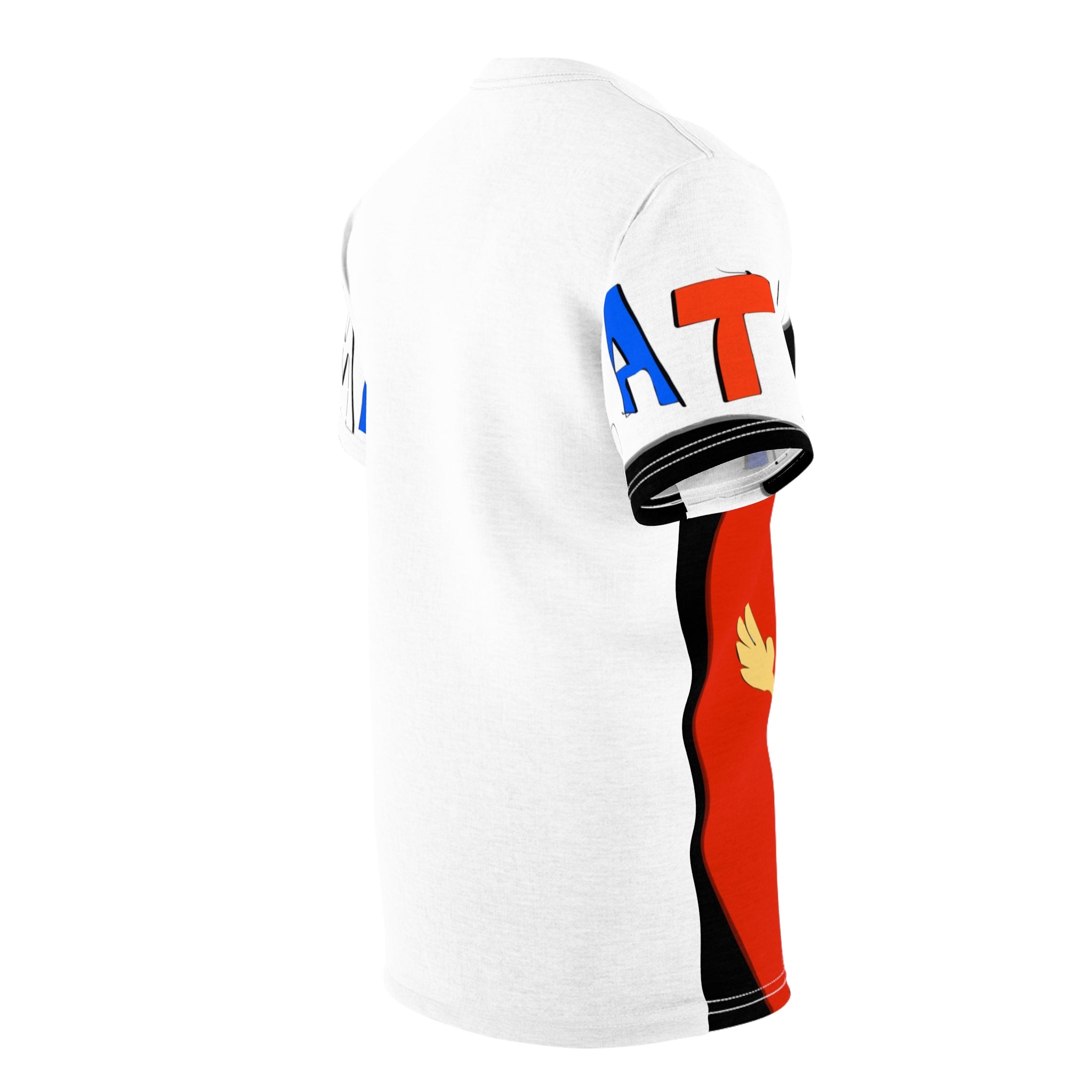 Flat Man Unisex Cut & Sew Tee (AOP)