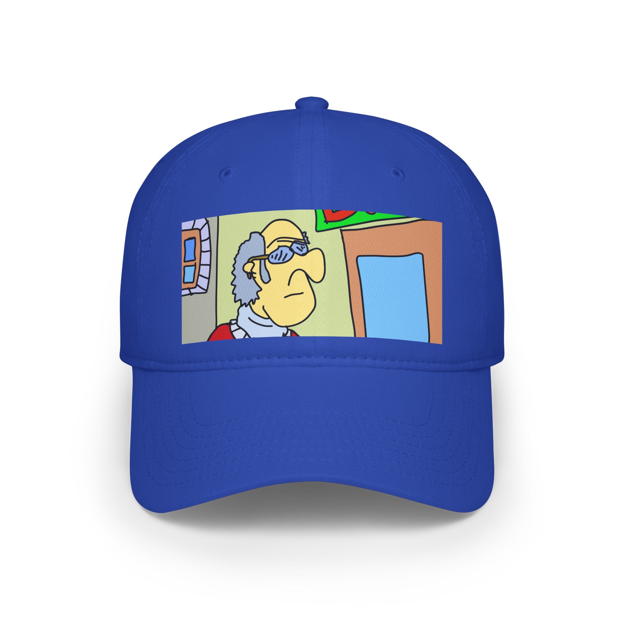 Time Traveling Bookstore George Low Profile Baseball Cap