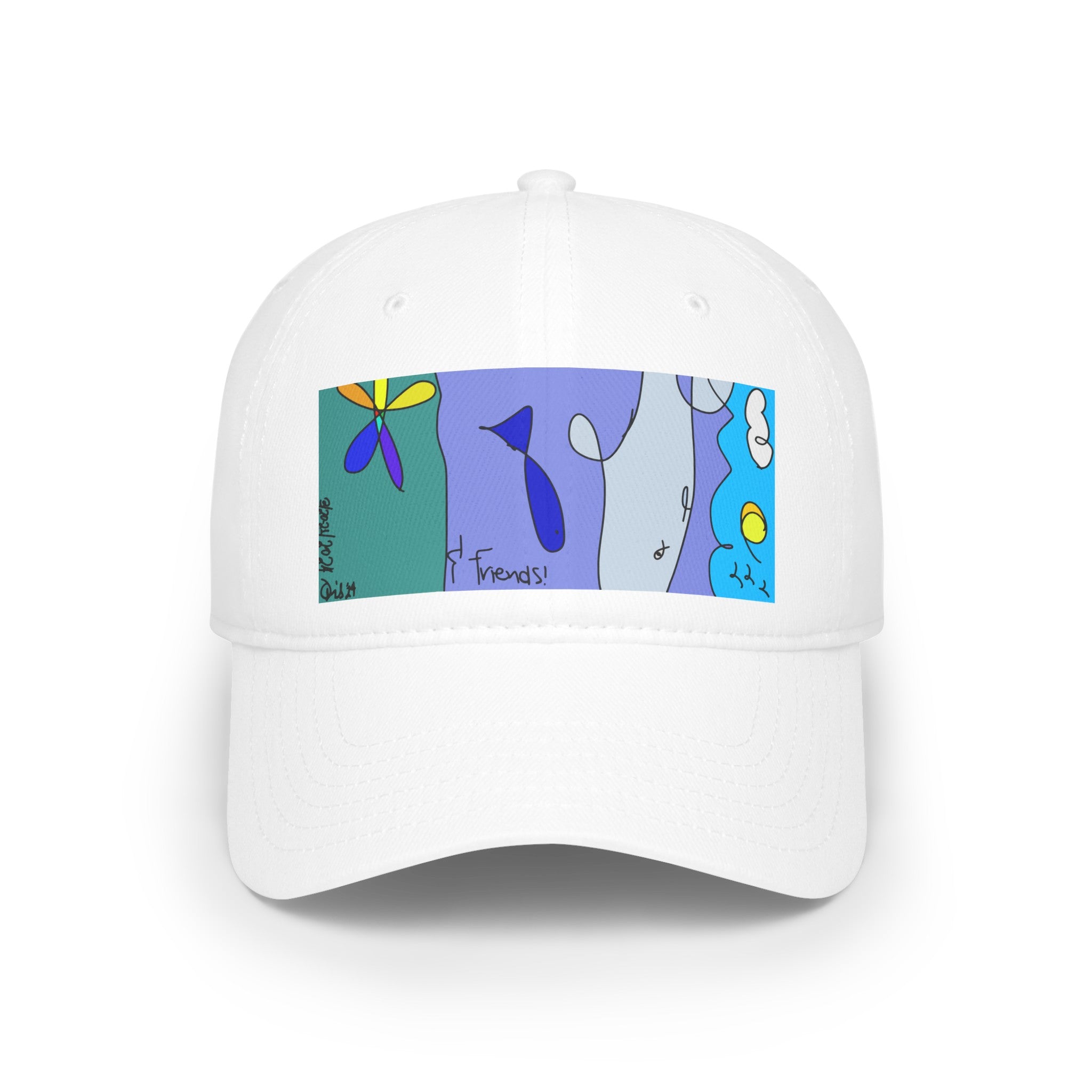 Dolphin & Friends Low Profile Baseball Cap