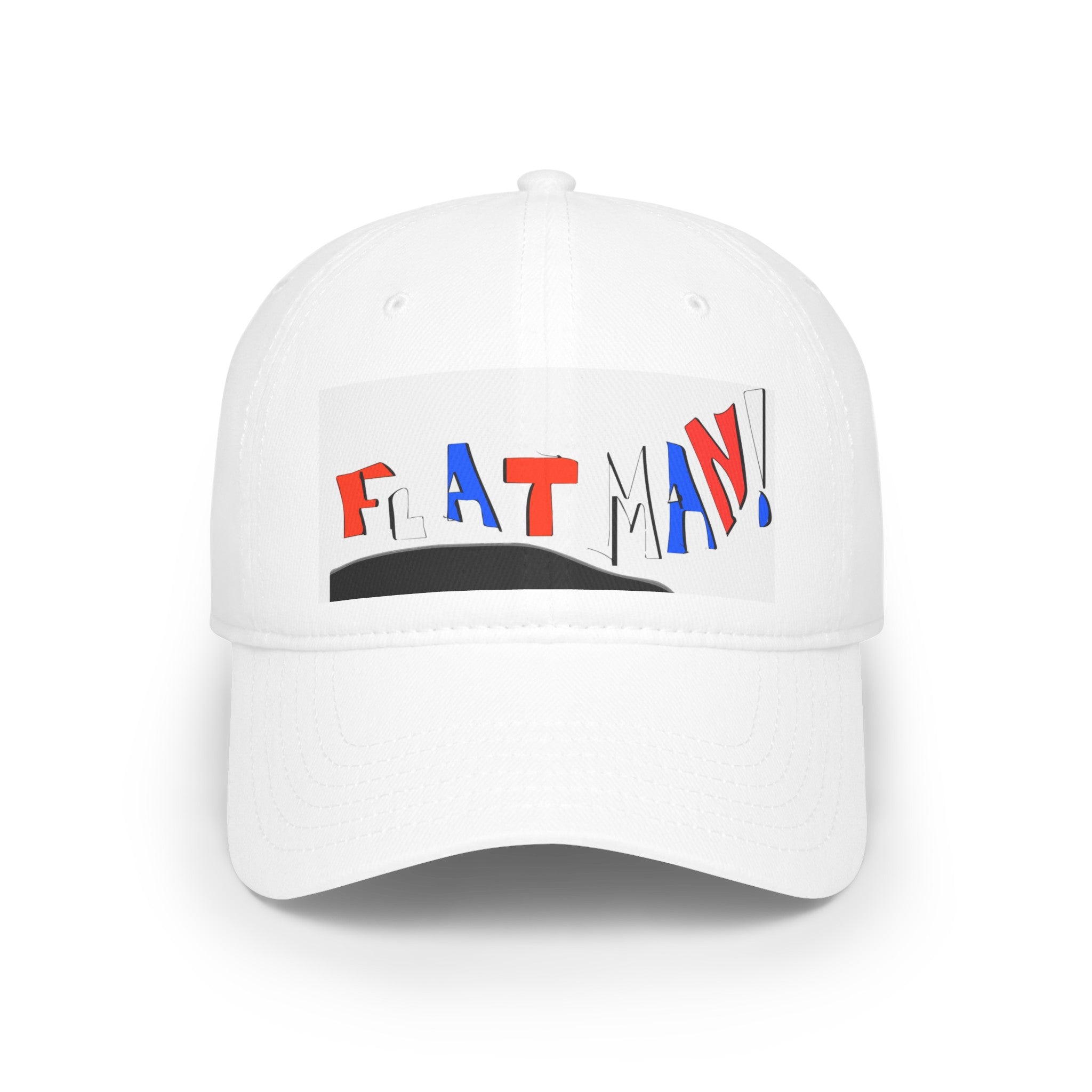 Flat Man Low Profile Baseball Cap