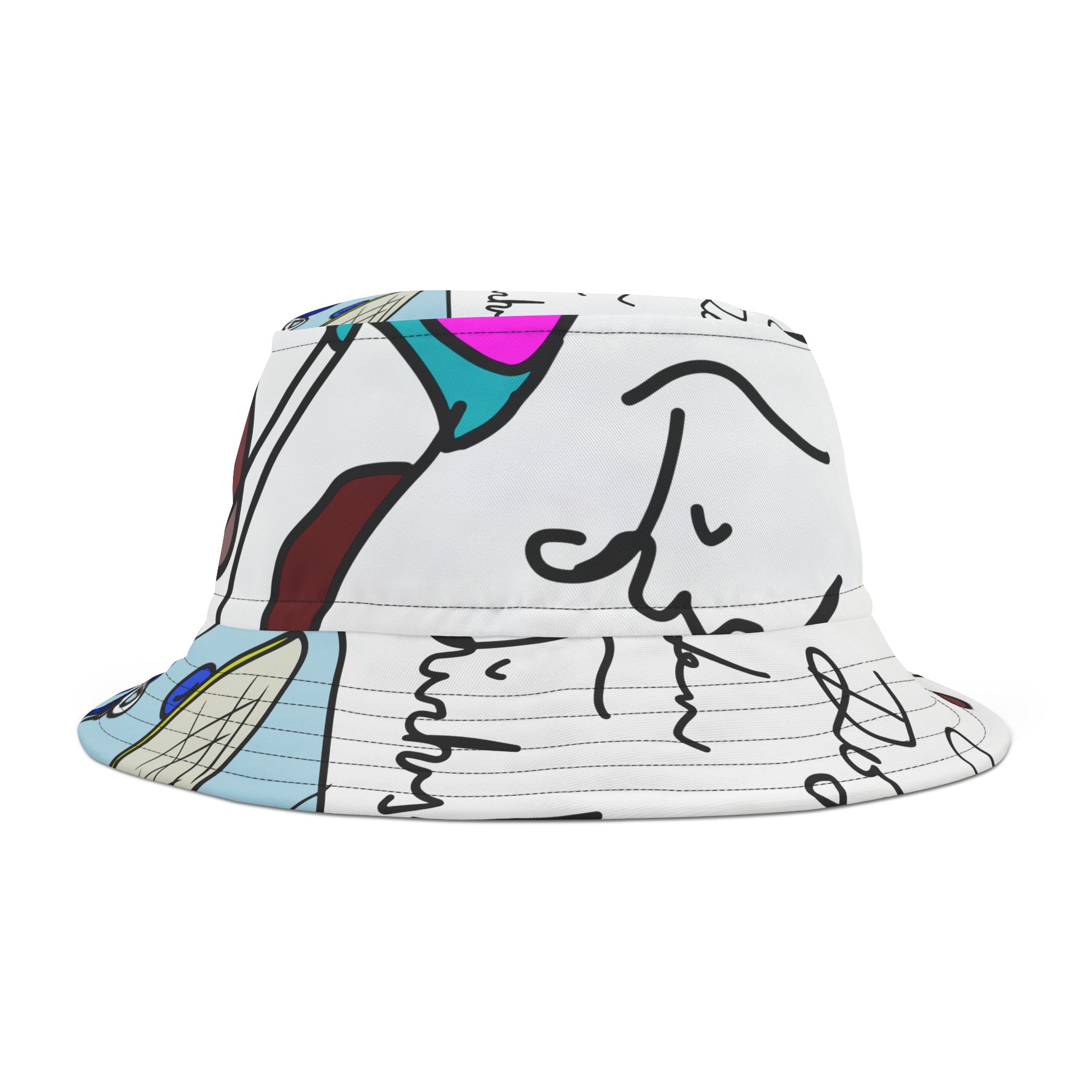 Old Dogs New Tricks - Teddy H Bucket Hat (AOP)