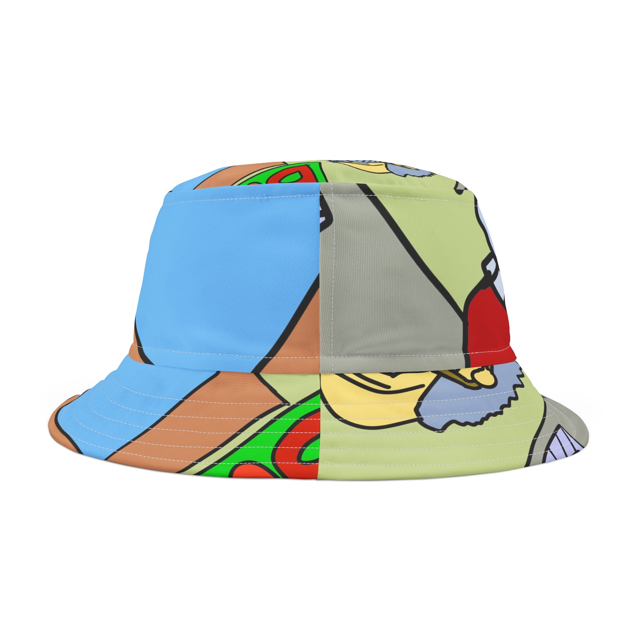 Time Traveling Bookstore George Bucket Hat (AOP)