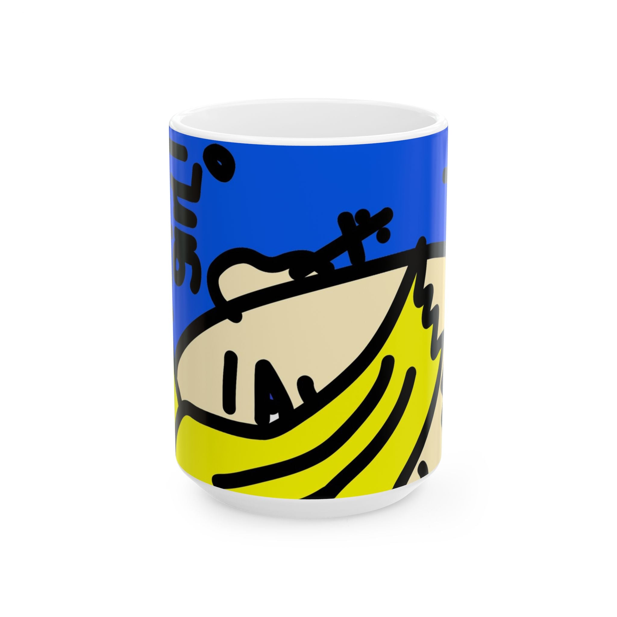 80’s Punk Rock Girl - Ceramic Mug, (11oz, 15oz)