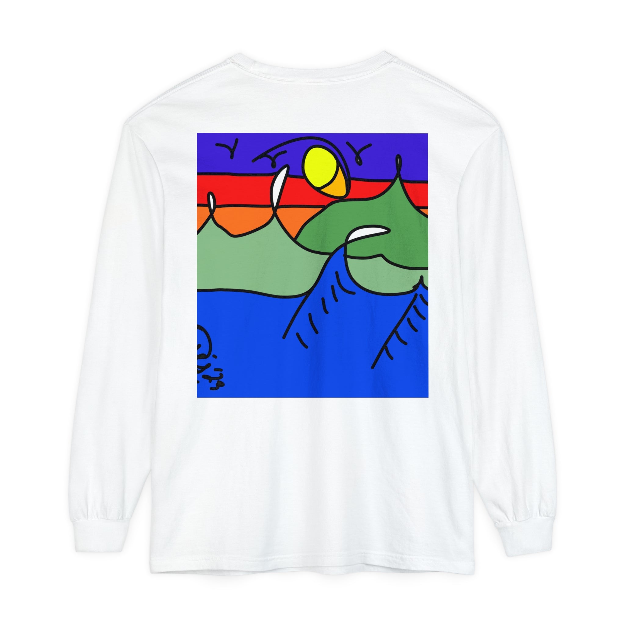 Snowy peaks - Unisex Long Sleeve T-Shirt