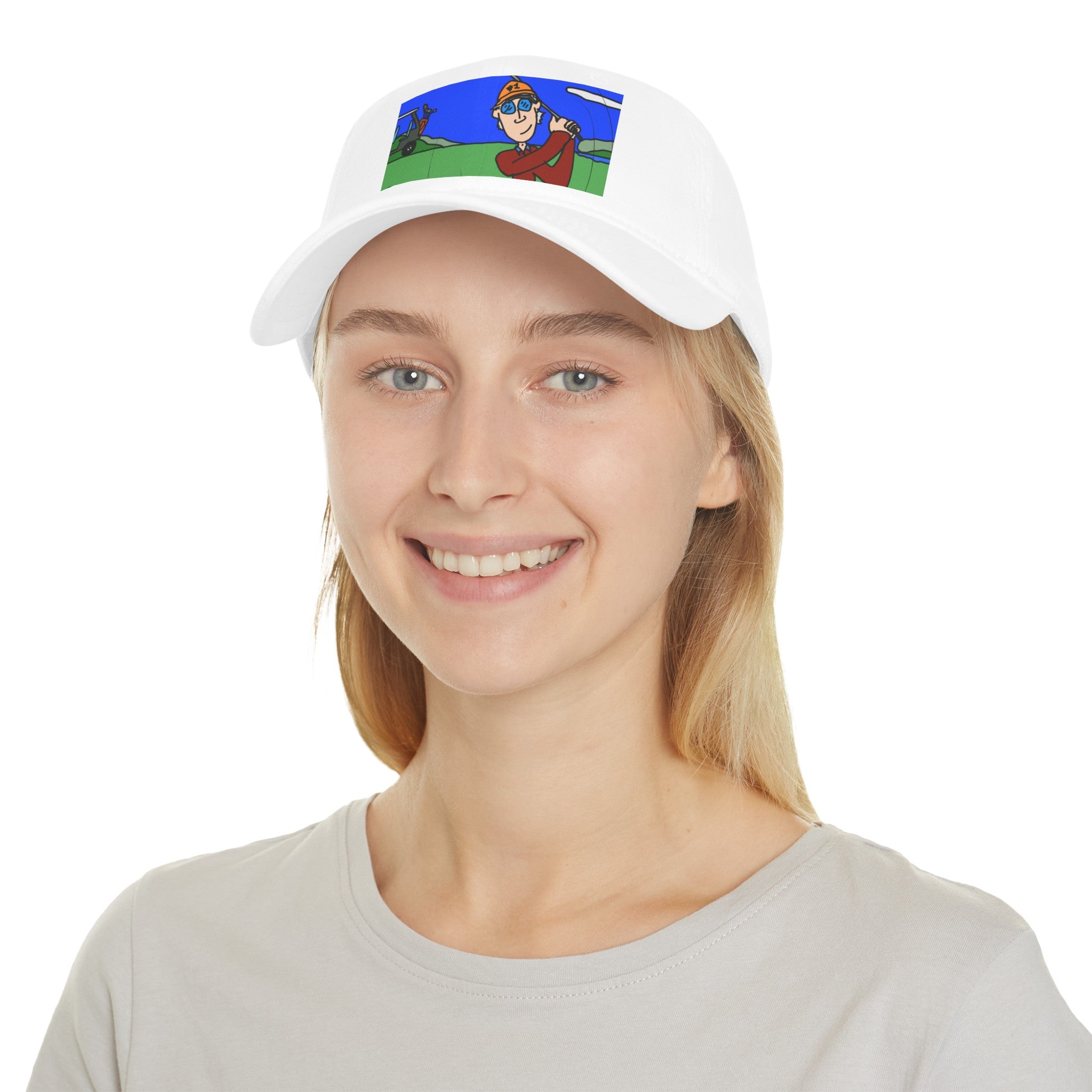 Hole In 1 Low Profile Baseball Cap