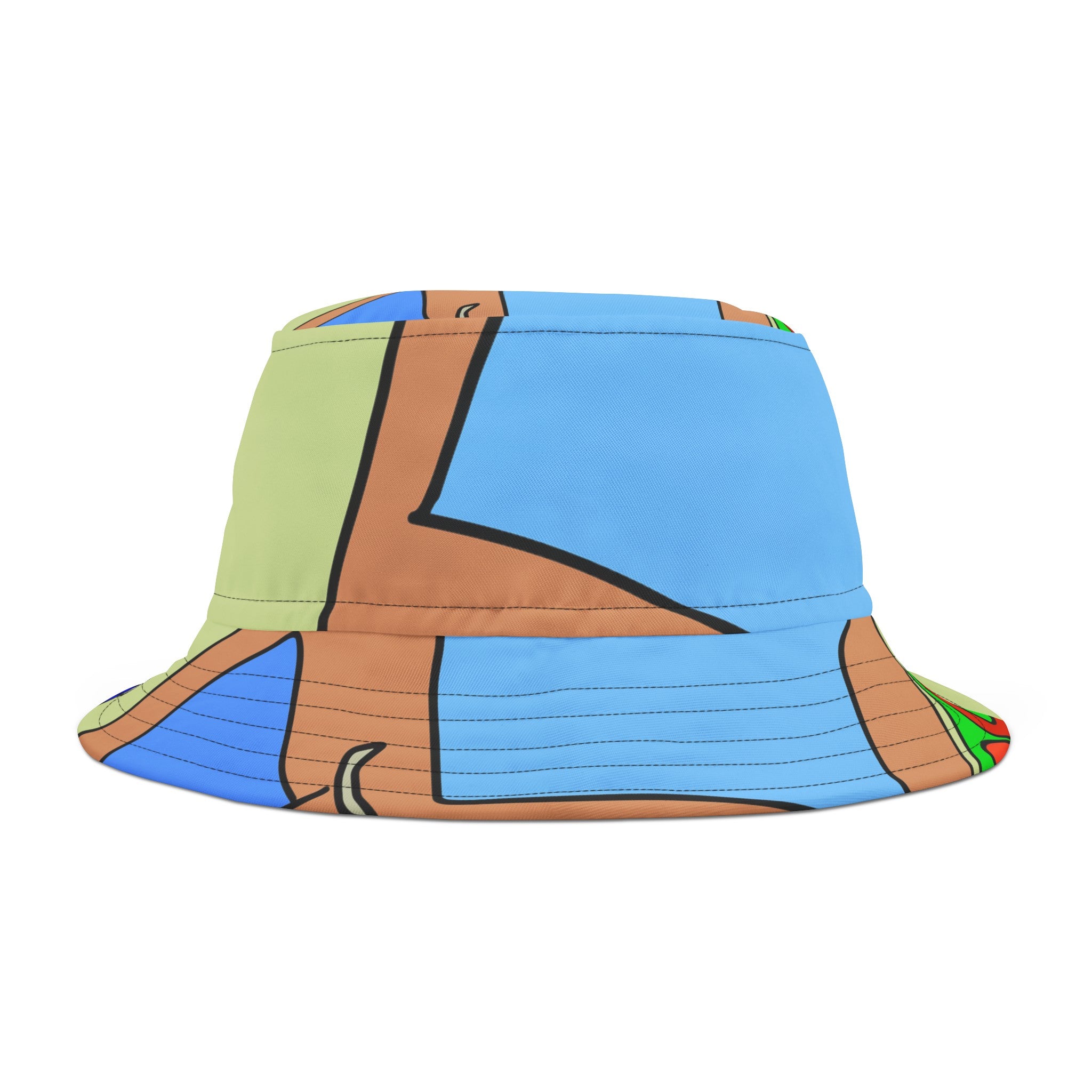 Time Traveling Bookstore George Bucket Hat (AOP)