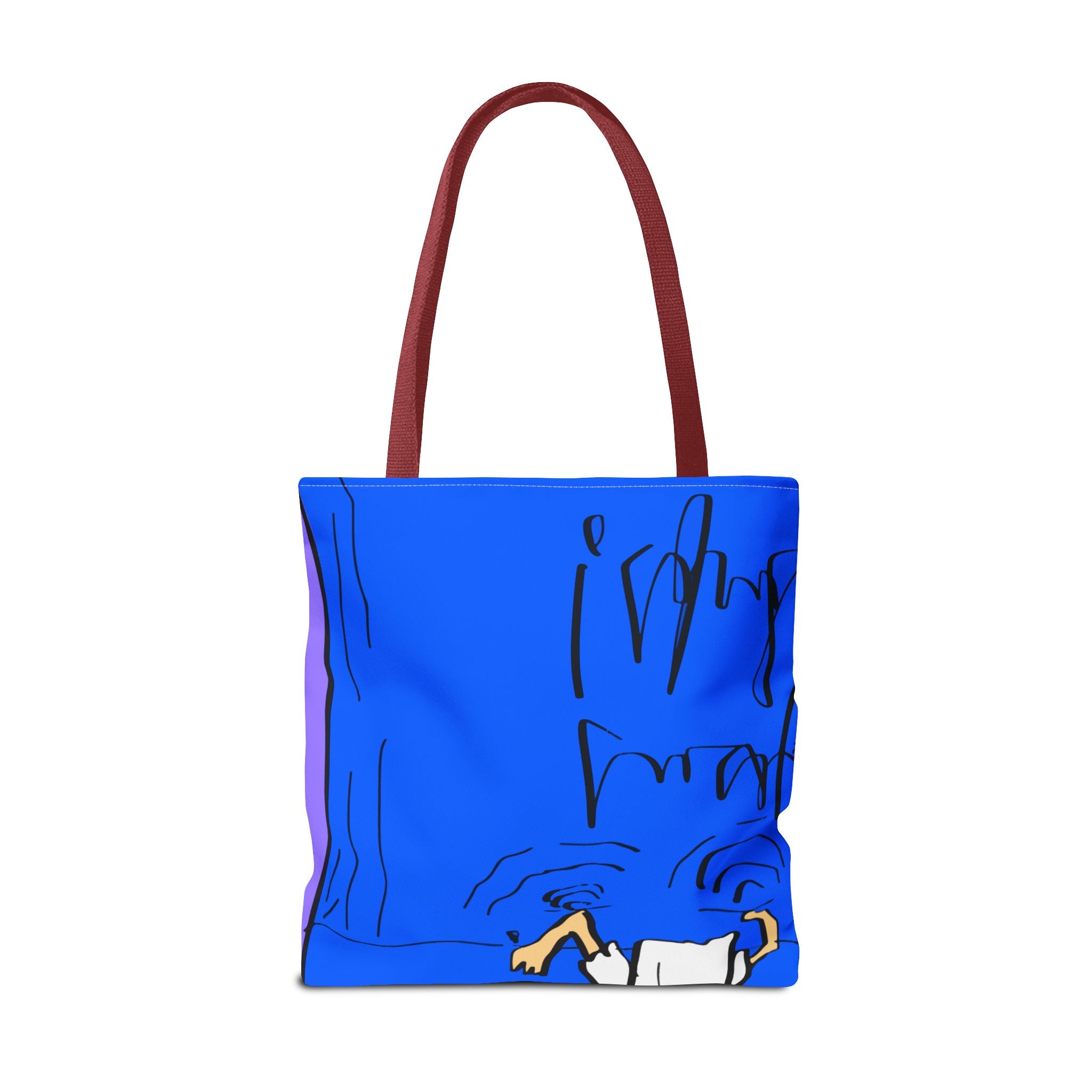 Jesus Surfs - Walks on Water - Tote Bag (AOP)