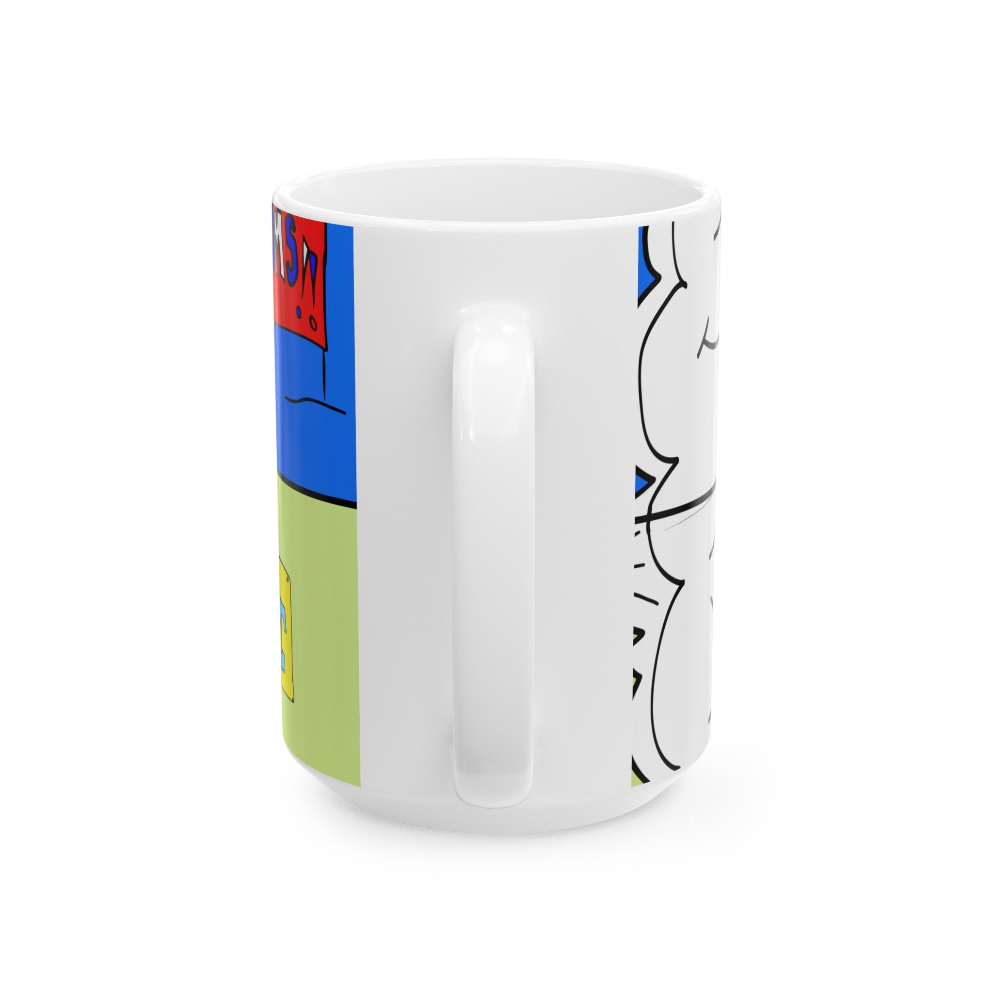 Go Om’s Go Ceramic Mug, (11oz, 15oz)