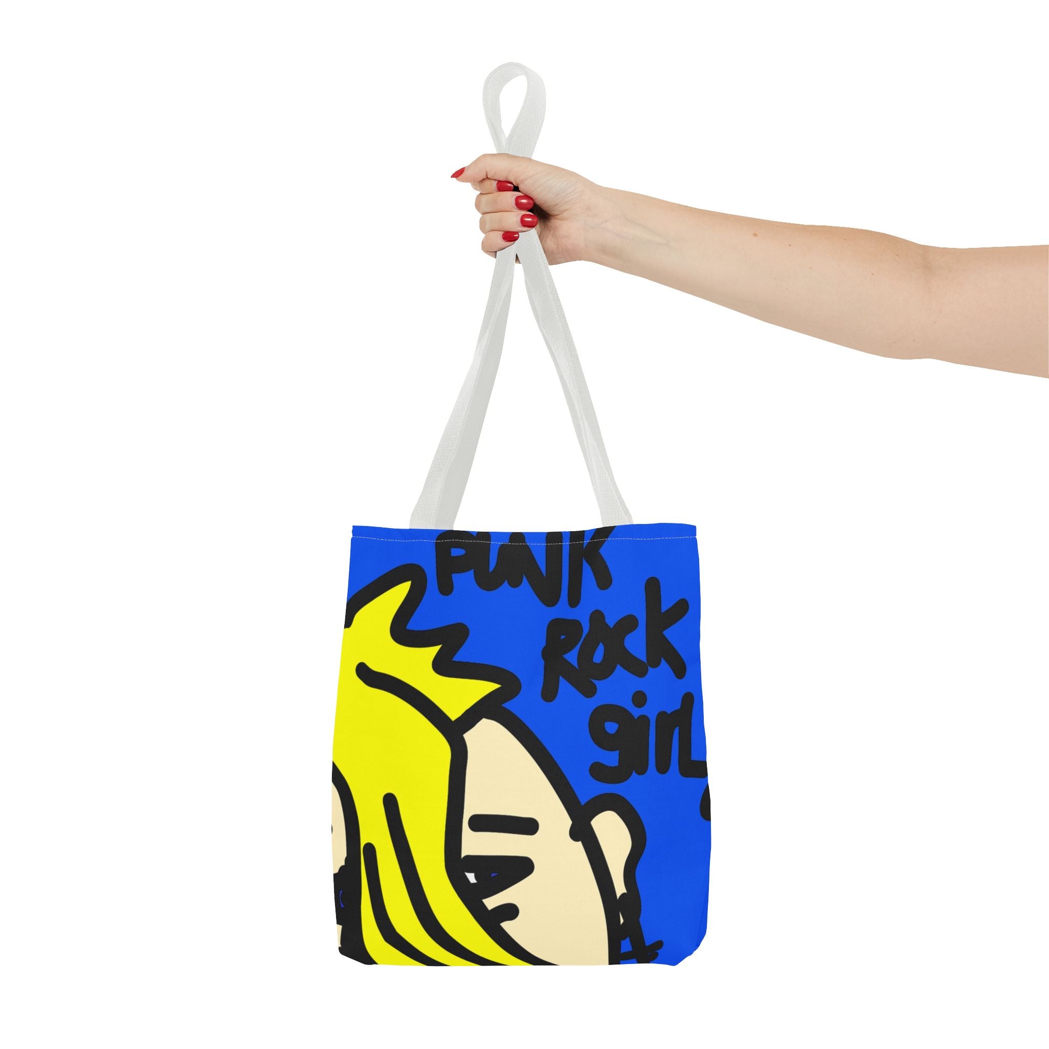 80’s Punk Rock Girl - Tote Bag (AOP)