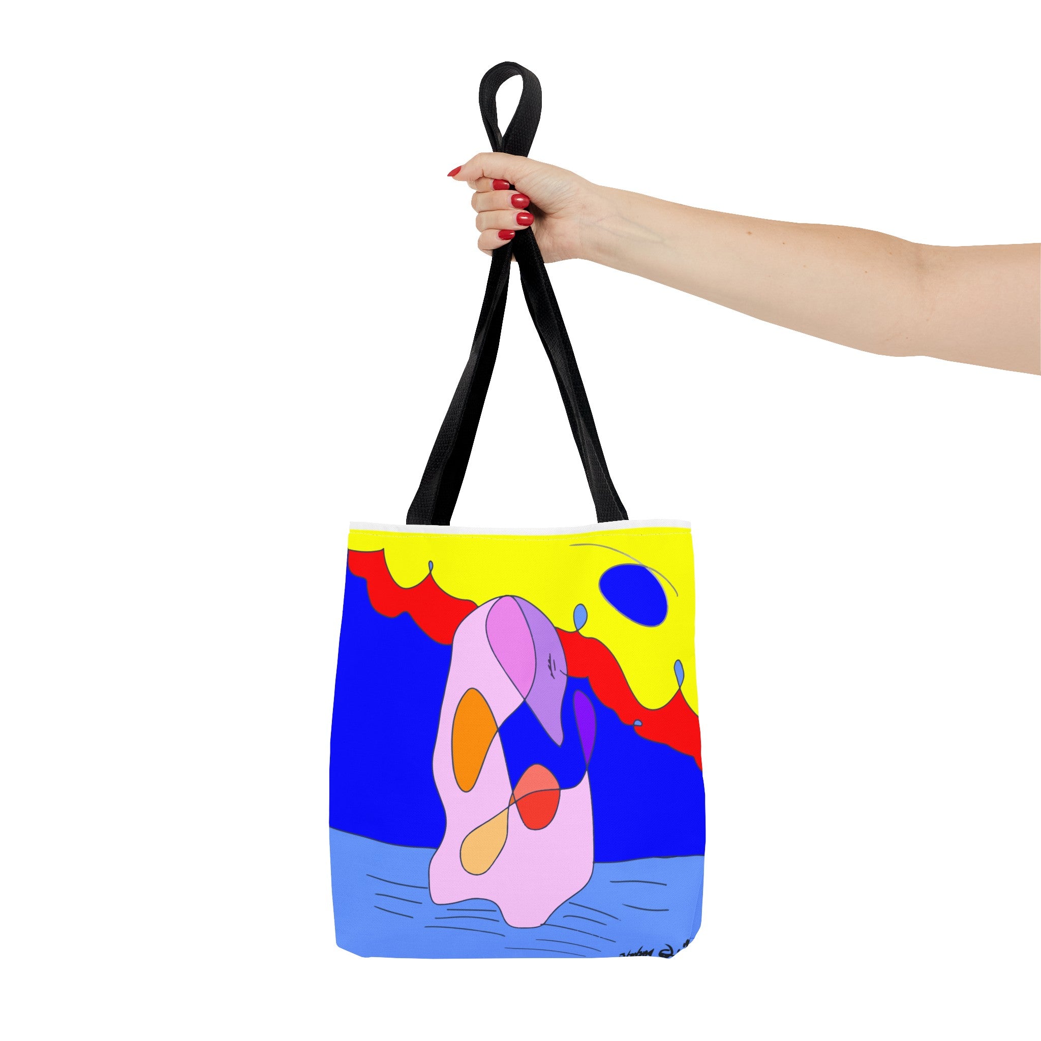 Pink Swan Tote Bag (AOP)