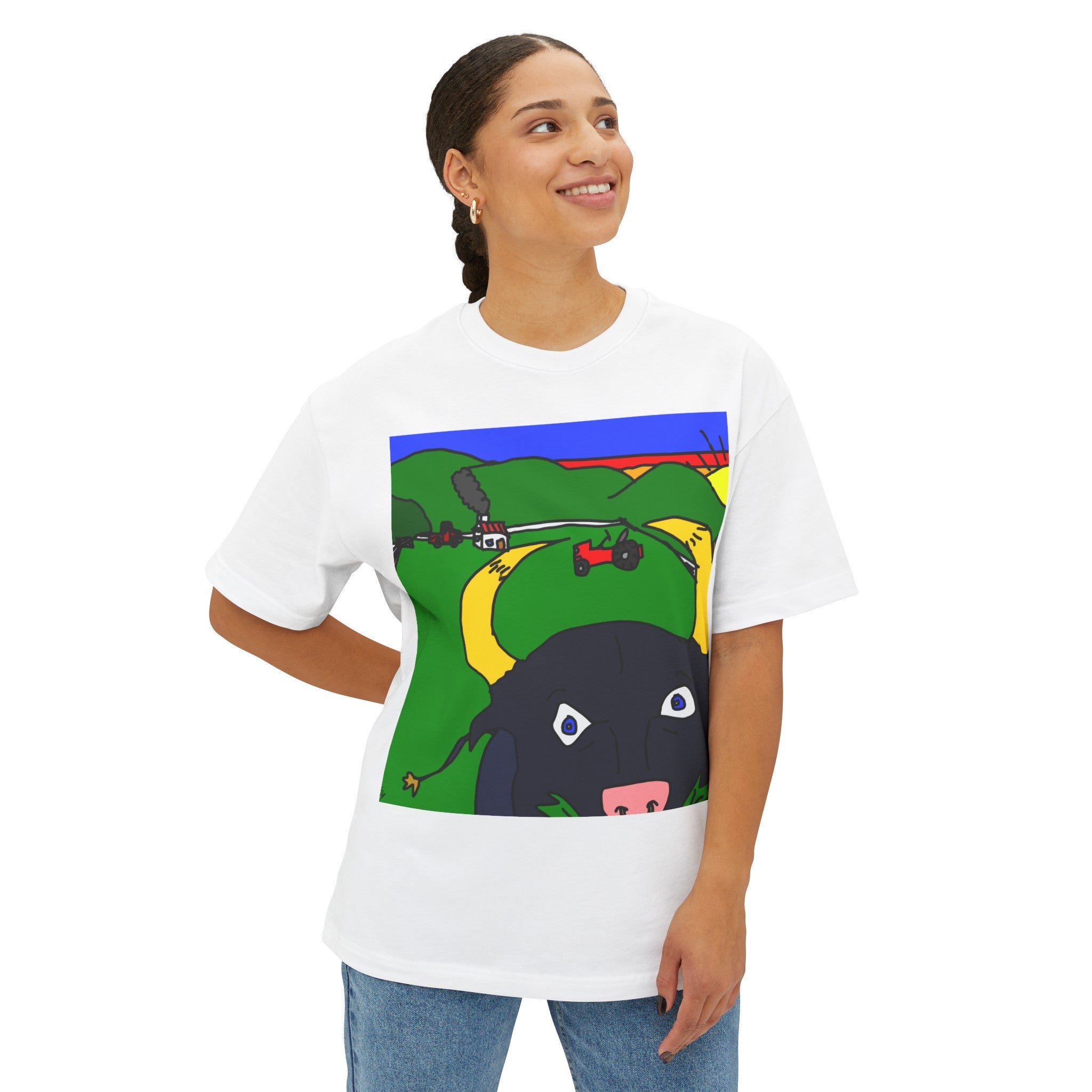 Hello Toro Unisex Oversized Boxy Tee