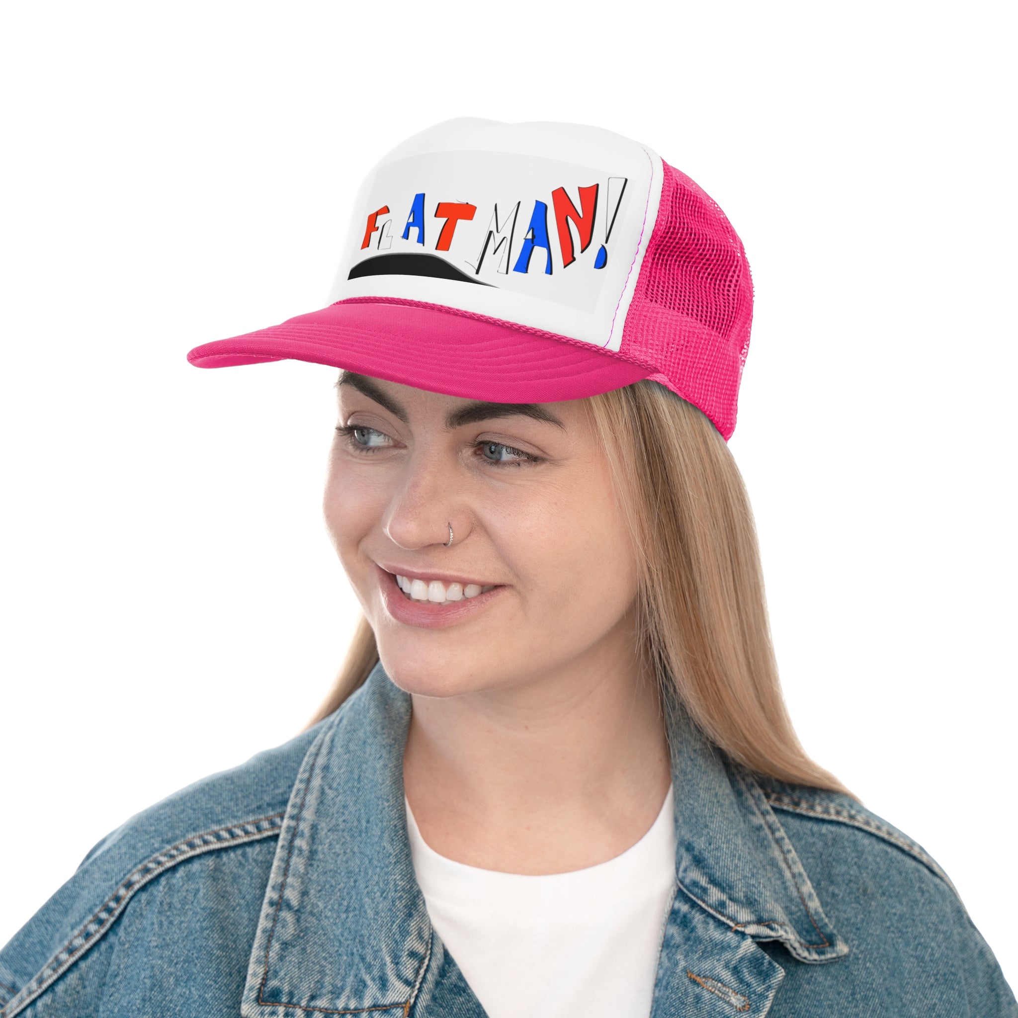 Flat Man Trucker Caps