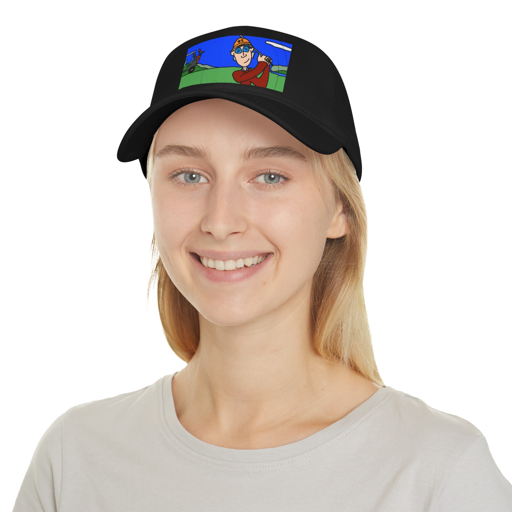 Hole In 1 Low Profile Baseball Cap