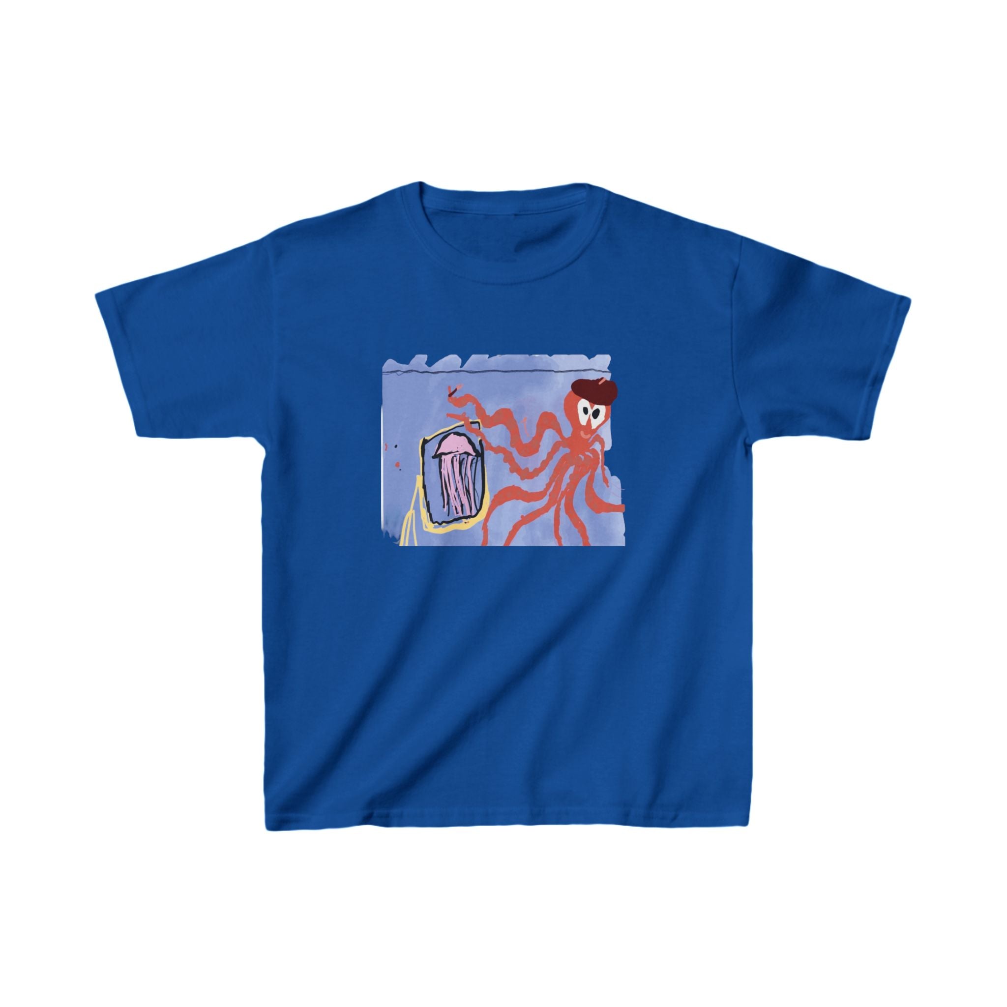 Sky’s Under Sea Masterpiece- Kids Heavy Cotton™ Tee